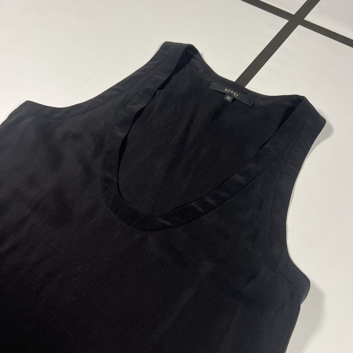 Gucci |[ SS09 Gucci “3 Stripe” Silk Top ]| Size US S / EU 44-46 / 1 - 3 Thumbnail