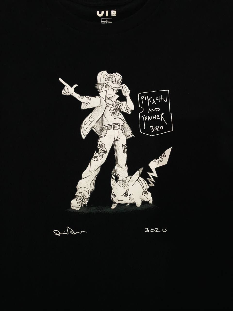 Japanese Brand Combo Mewtwo & Pikachu Pokemon x Uniqlo (2pcs shirt L Size) Size US L / EU 52-54 / 3 - 10 Thumbnail