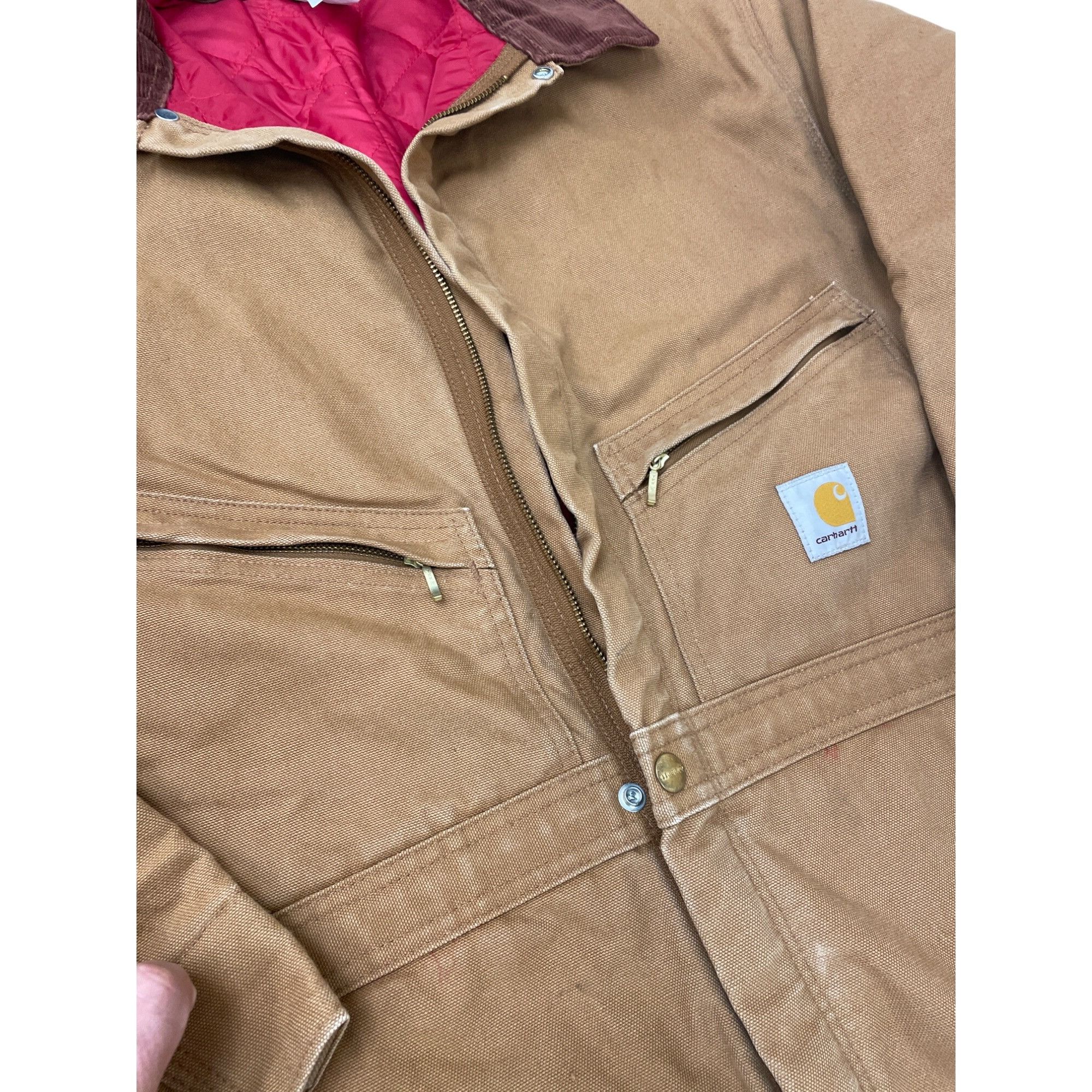 Carhartt Carhartt X01BRN Mens Tan Insulated Coveralls Size 50 S SKU 8 Size US M / EU 48-50 / 2 - 8 Thumbnail