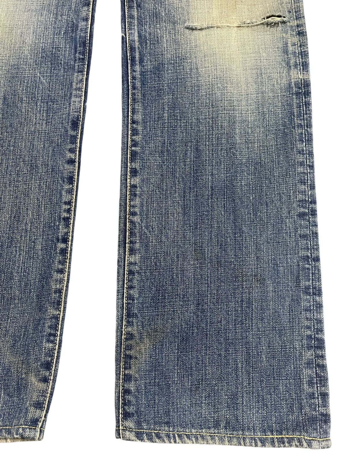 semanticdesign Vintage Japanese Brand Blue Faded Wash Distress Style Jeans Size US 30 / EU 46 - 8 Thumbnail