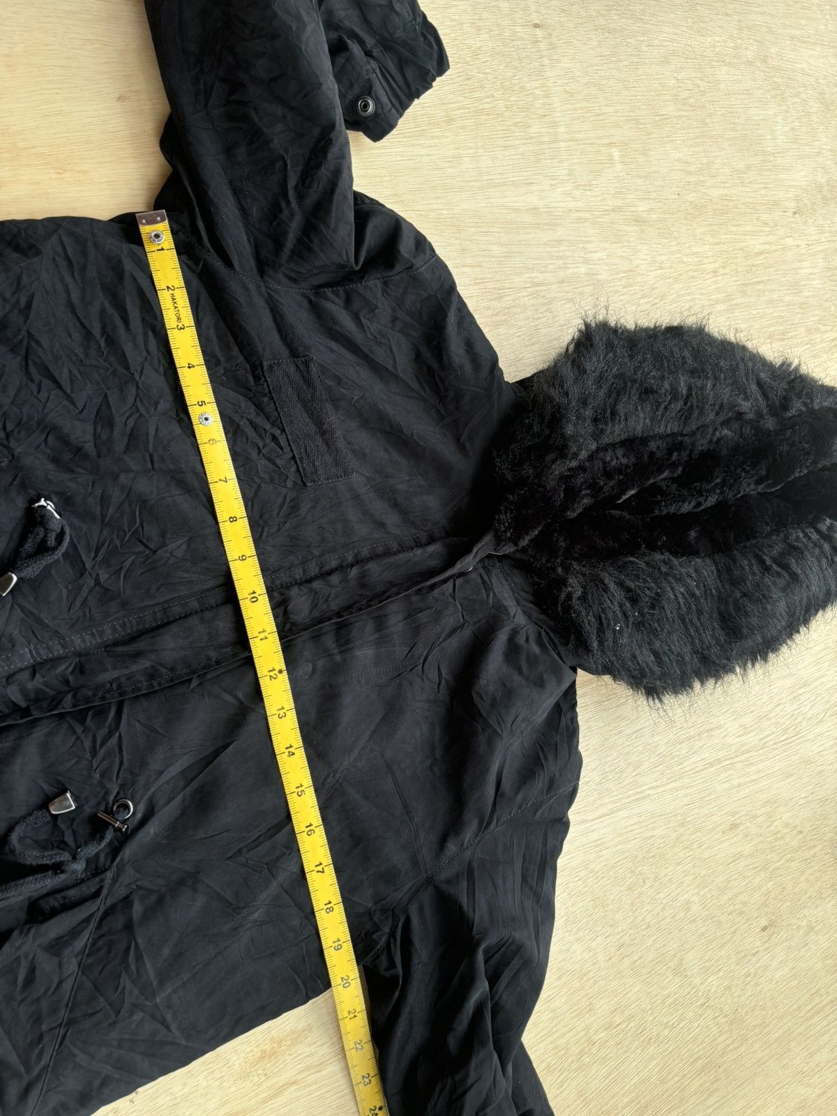 If Six Was Nine × Japanese Brand × Le Grande Bleu (L.G.B.) Fur Jacket Zara Woman Black Ifsixwasnine Lgb Style Size M / US 6-8 / IT 42-44 - 12 Thumbnail