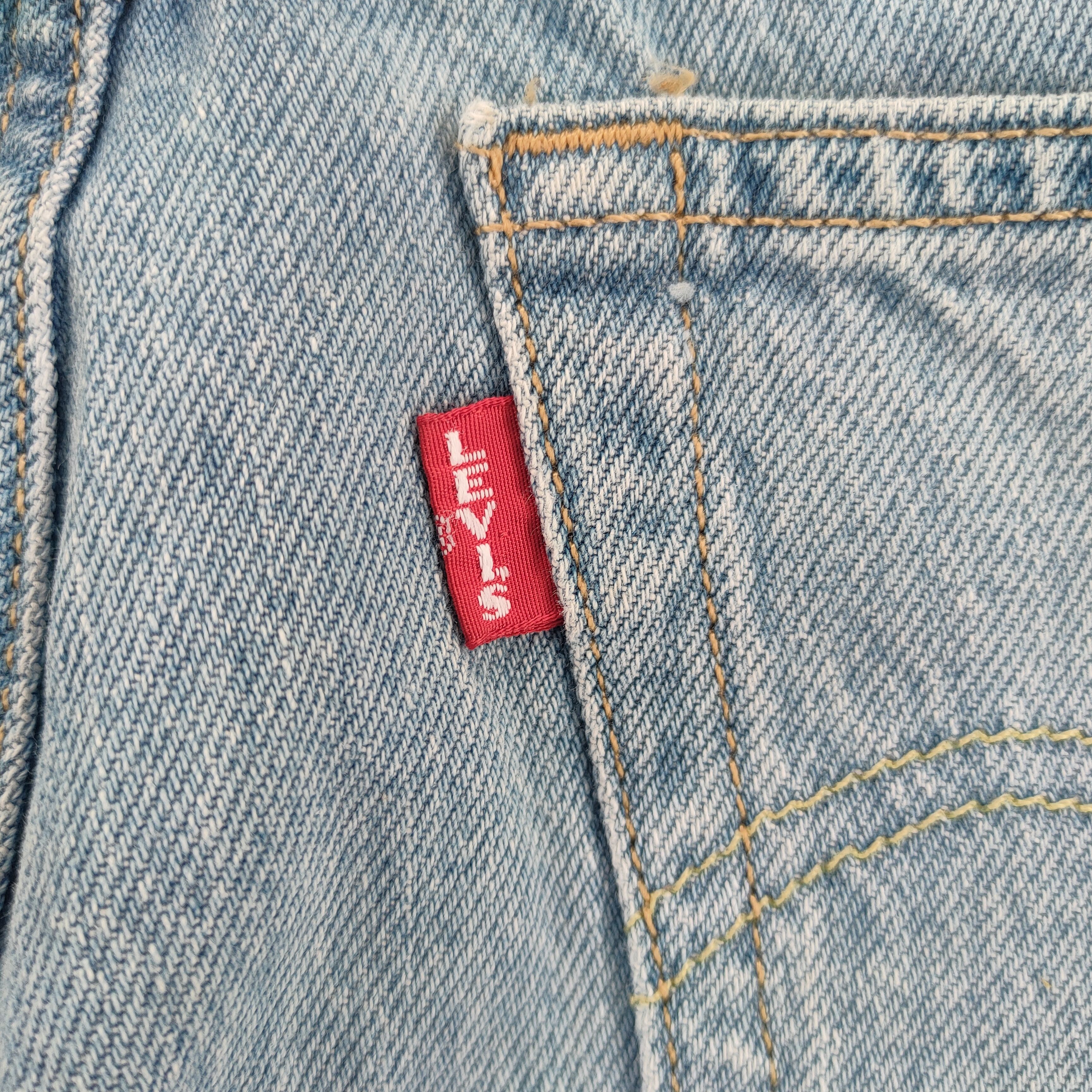 Levi's LEVI'S PREMIUM 501 FADED DISTRESSED DENIM JEANS PANTS Size US 30 / EU 46 - 12 Thumbnail