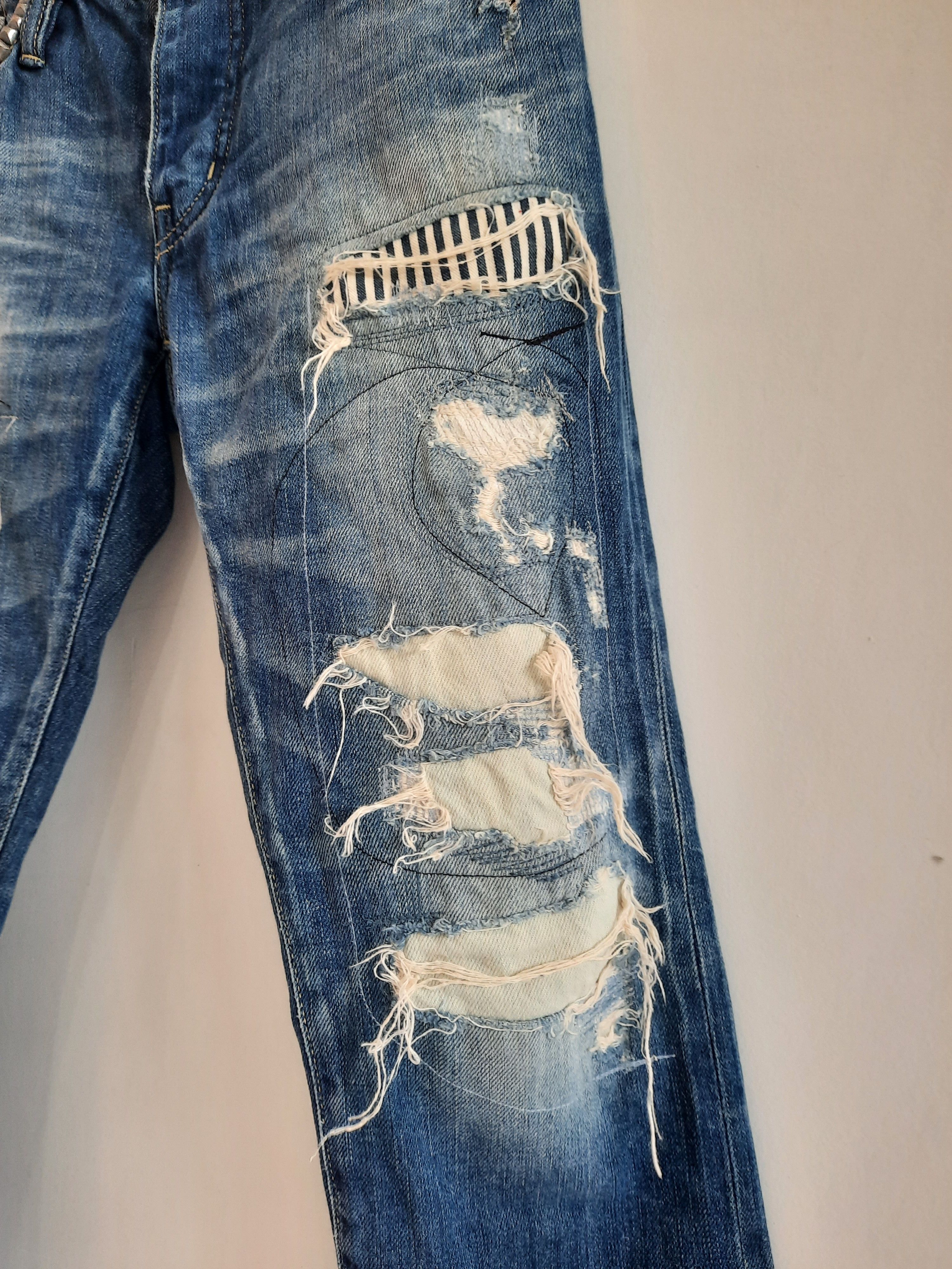 Hysteric Glamour Hysteric Glamour Distressed Jeans Size US 30 / EU 46 - 2 Thumbnail
