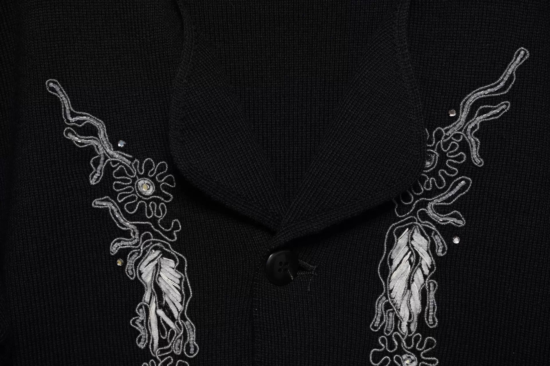 Yohji Yamamoto Yohji Yamamoto 1988AW Maruji Cryst Wire Knit Sweater M Size US M / EU 48-50 / 2 - 4 Thumbnail