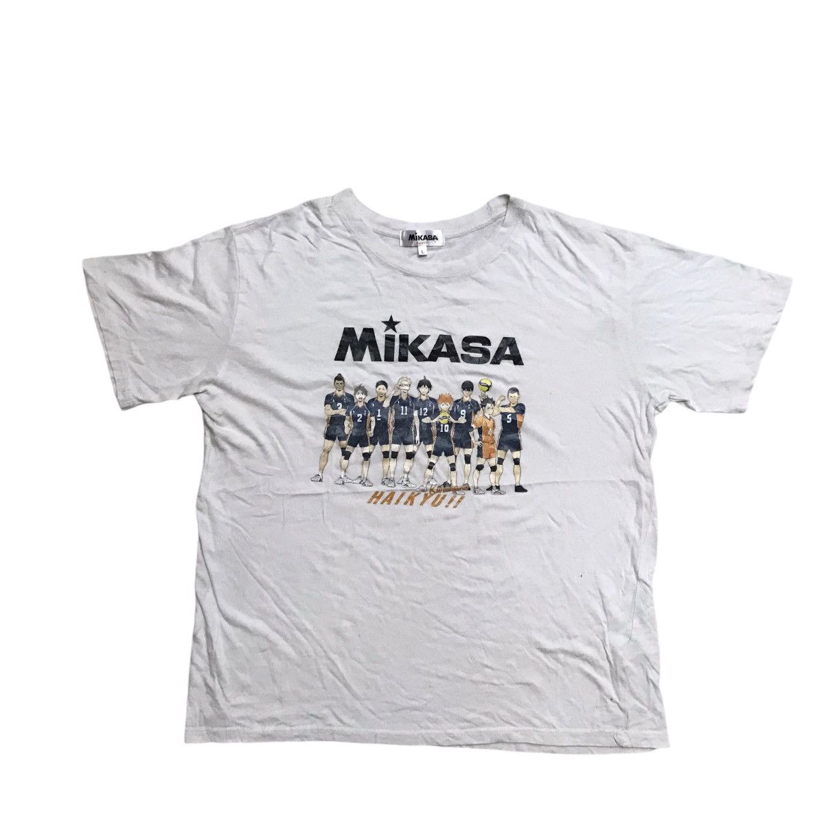 Cartoon Network × Japanese Brand × Nintendo Haikyu Anime Japan Cartoon Mikasa Tshirt Size US M / EU 48-50 / 2 - 1 Thumbnail