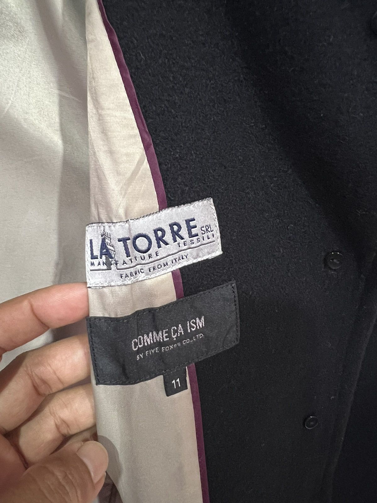 Comme Ca Ism Comme Ca Ism La Torre wool long coat Size US S / EU 44-46 / 1 - 7 Thumbnail