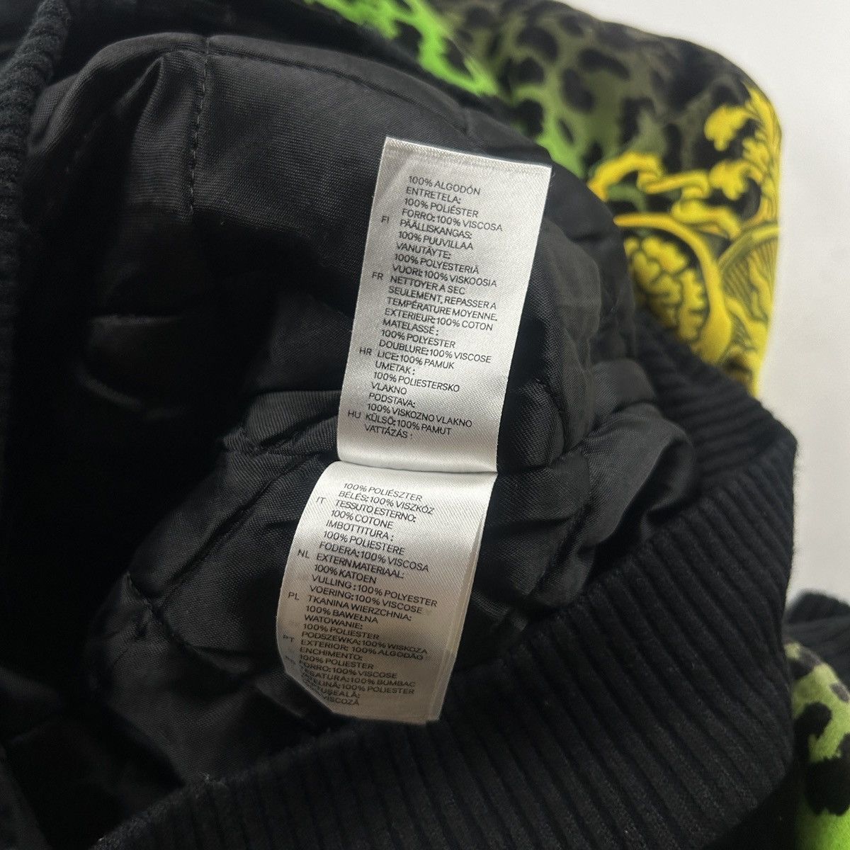 H&M × Versace Versace x H&M S/S11 Silk Joint Bomber Jacket Size US XS / EU 42 / 0 - 7 Thumbnail