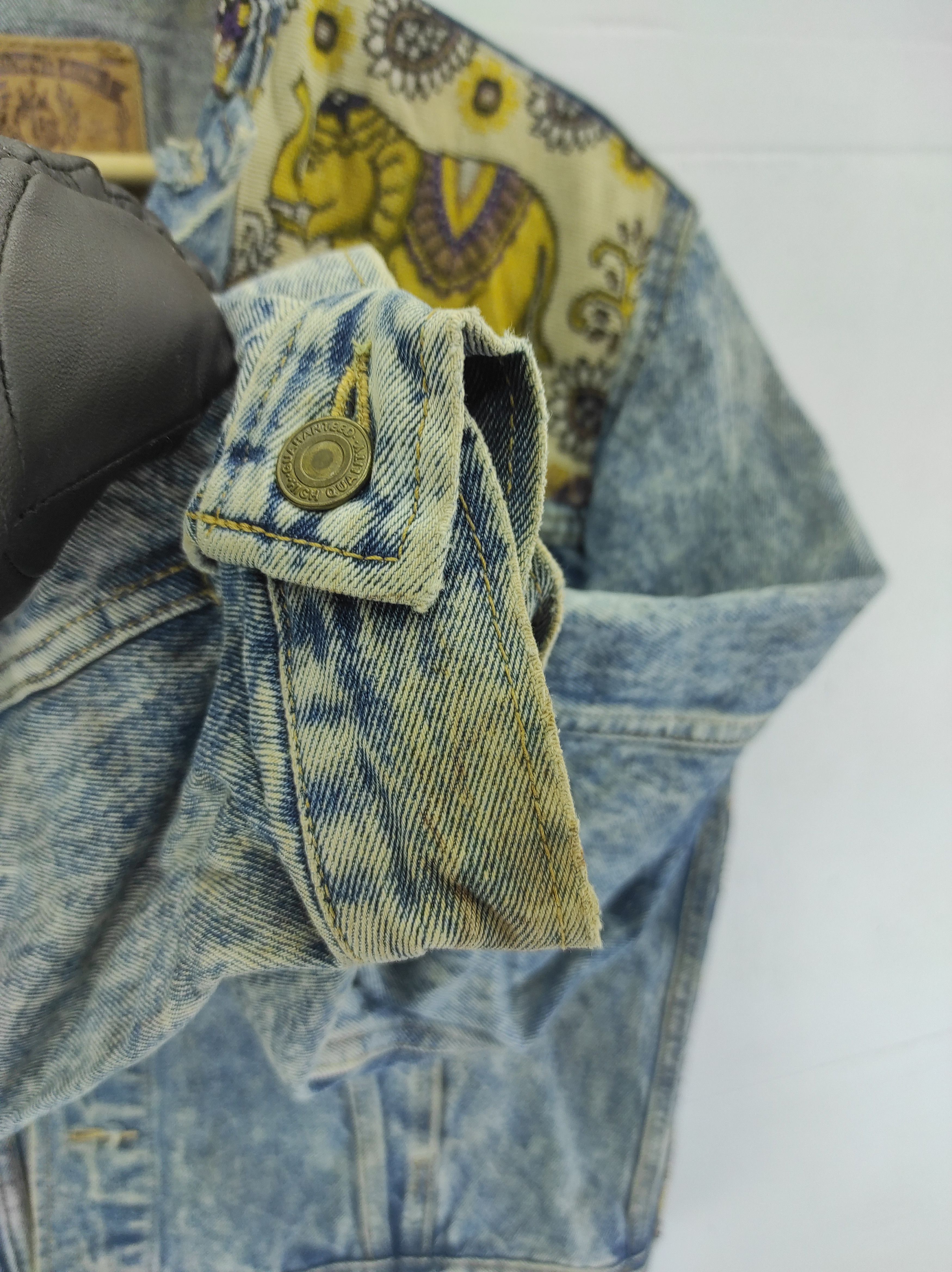 Other Vintage Denim Jacket Custom Elephant graphic Size US L / EU 52-54 / 3 - 10 Thumbnail