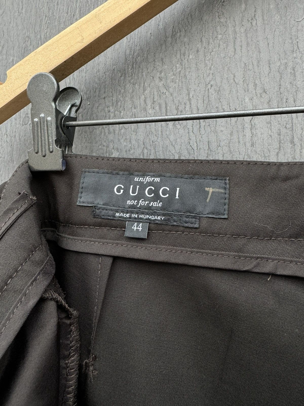 Gucci Gucci Uniform dress brown pants size 44 Size 30" / US 8 / IT 44 - 3 Thumbnail