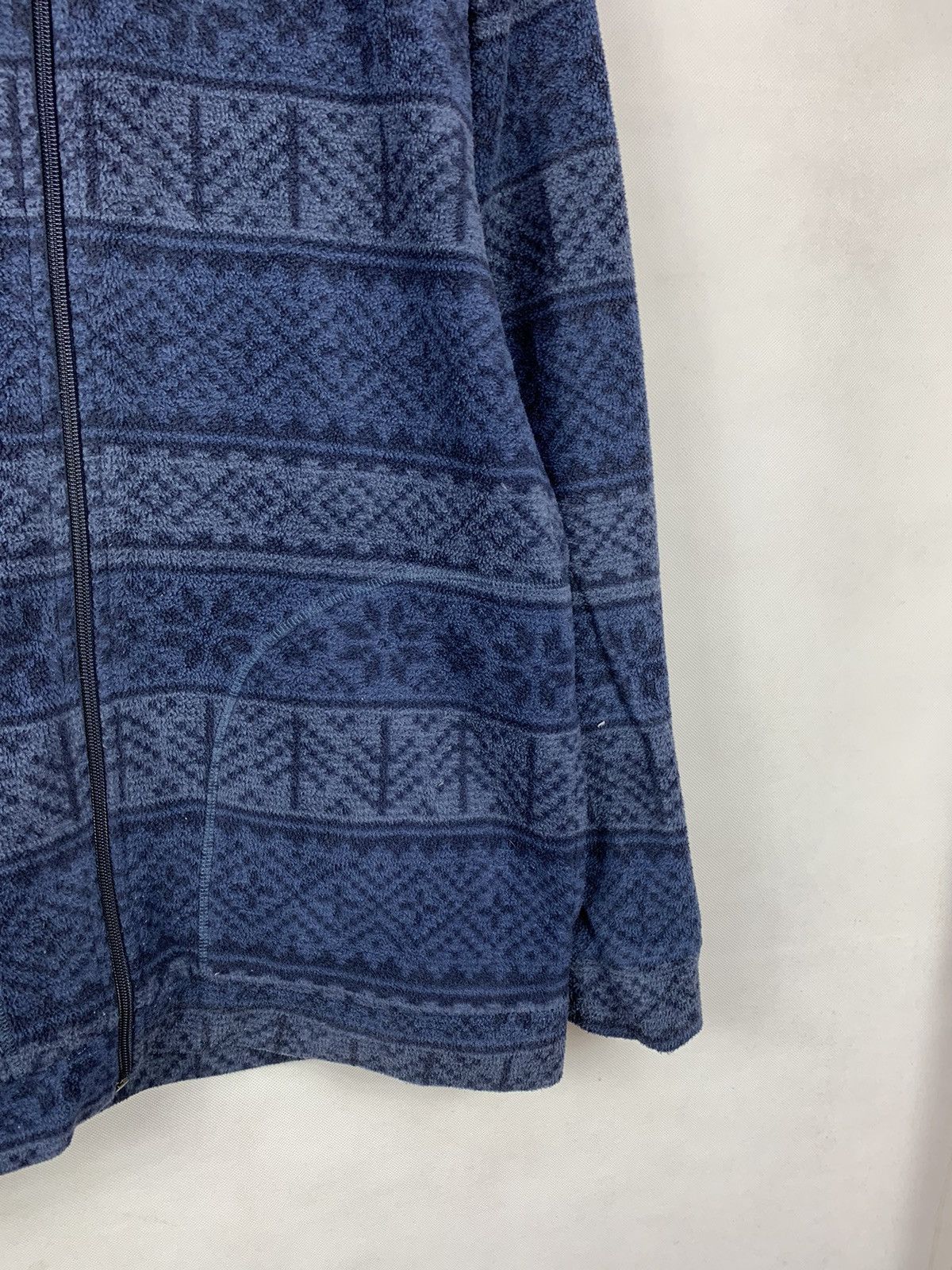 Japanese Brand Steals! Japanese Brand Aztec Navajo Style Fleece Jacket Size US L / EU 52-54 / 3 - 3 Thumbnail
