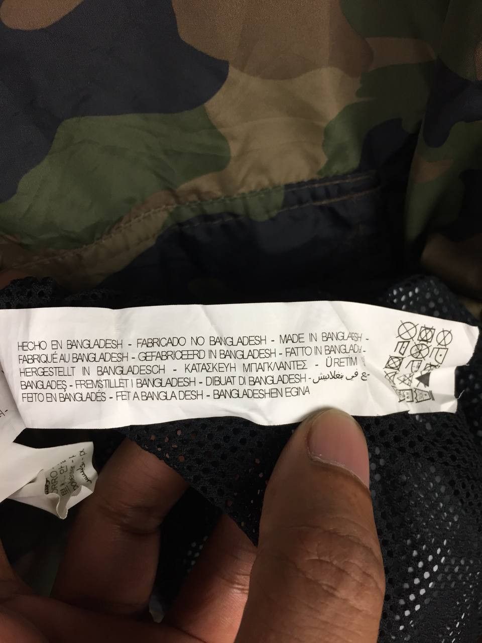 Bershka Bershka Reflected Camo Anorak Windbreaker Jacket Size US M / EU 48-50 / 2 - 12 Thumbnail
