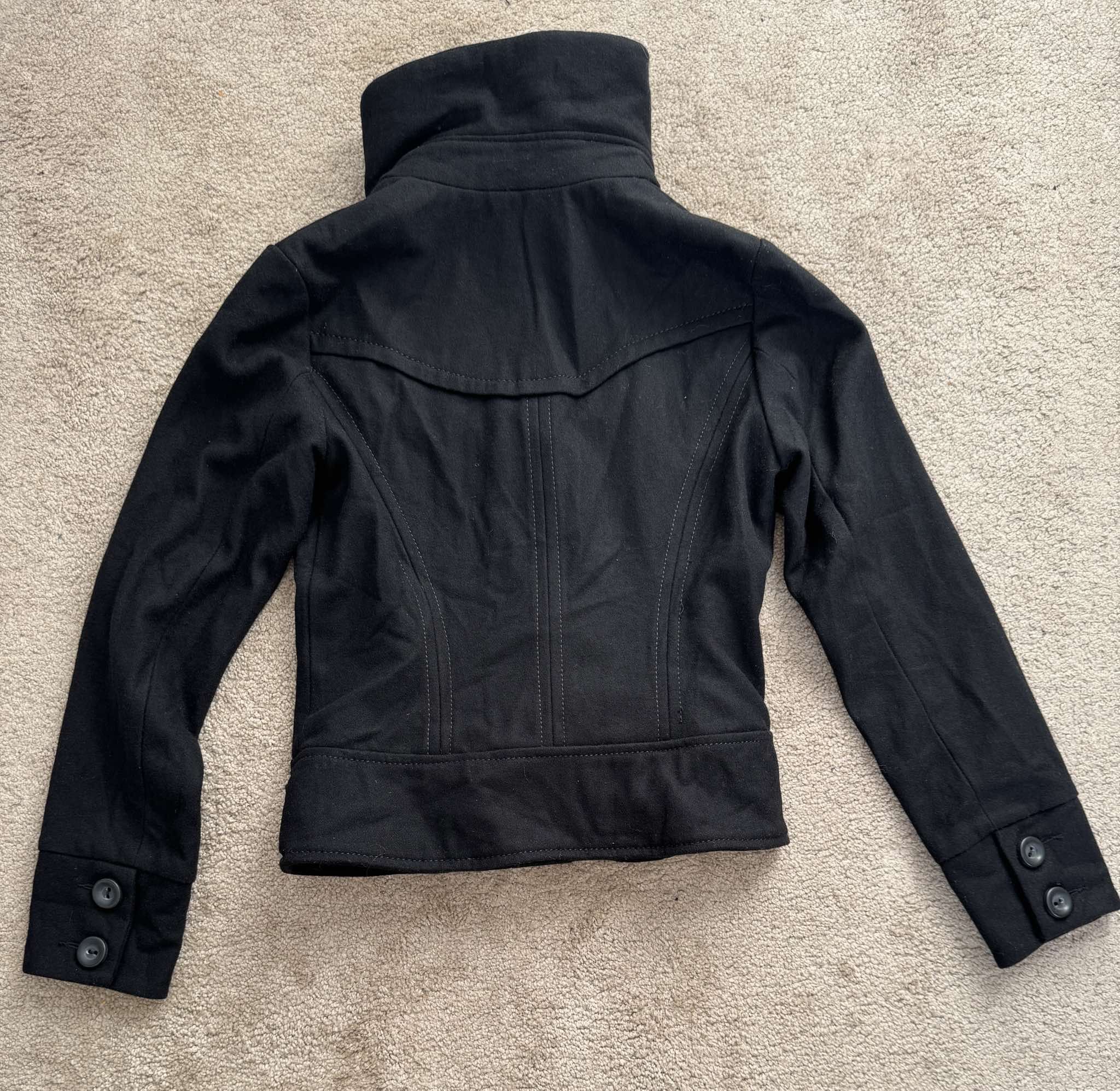 Designer × Other Vero Moda Vilsen Women Jacket Coat M Warm Belted Short Wool Size M / US 6-8 / IT 42-44 - 6 Thumbnail