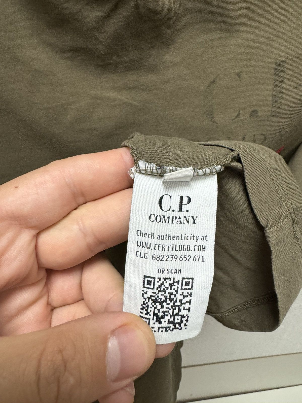 C.P. Company CP Company t-shirt big logo M sz Size US M / EU 48-50 / 2 - 3 Thumbnail