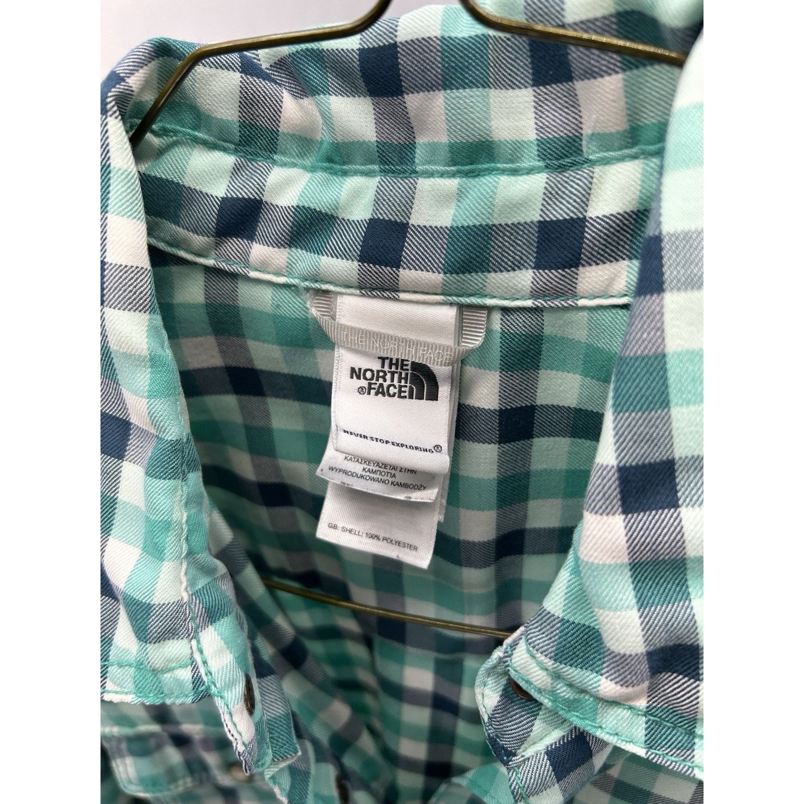 The North Face The North Face Women M Plaid Longsleeve Pearl Outdoors Size M / US 6-8 / IT 42-44 - 4 Thumbnail