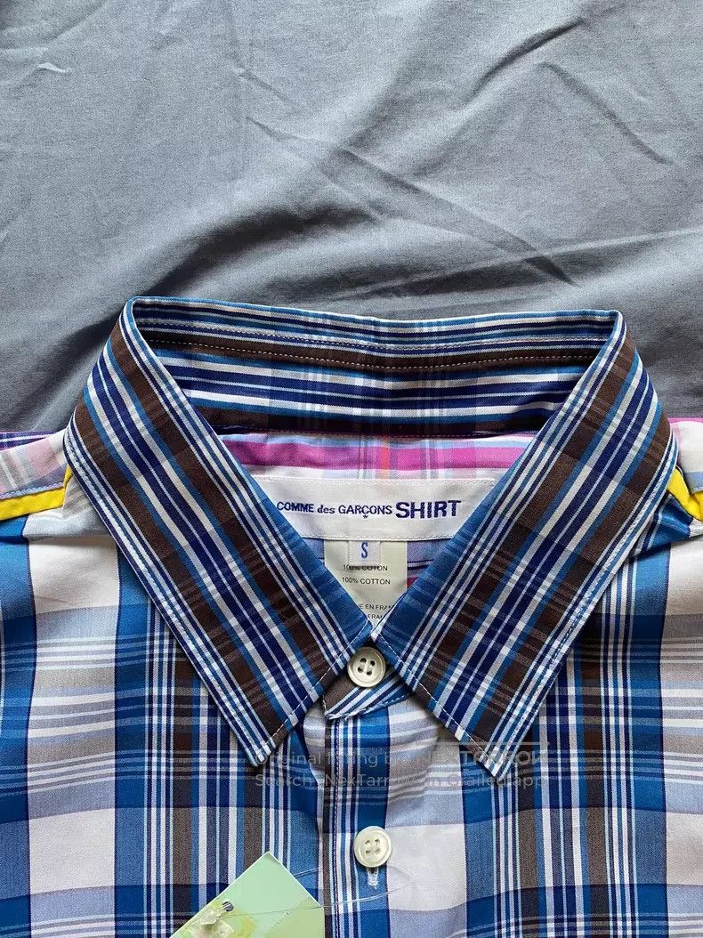 Comme des Garcons Comme Des Garcons Patchwork Shirt Size S / US 4 / IT 40 - 4 Thumbnail