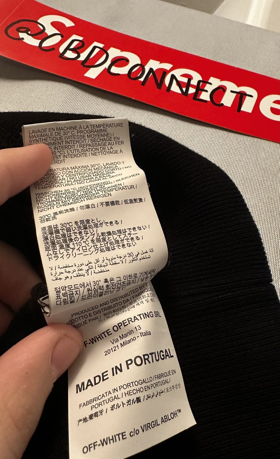 Off-White × Virgil Abloh Off-White x Virgil Abloh “INCOMPIUTO” Sweatshirt Size US M / EU 48-50 / 2 - 8 Thumbnail