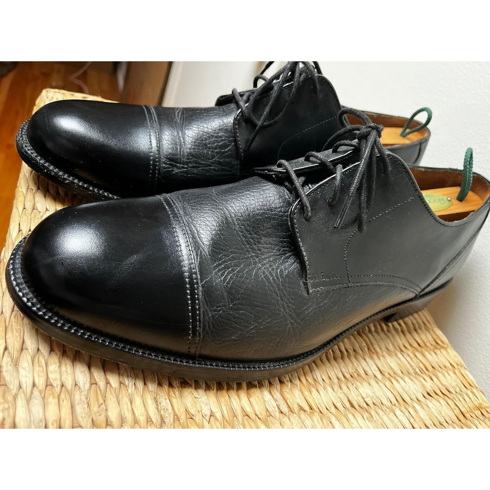 Bostonian Bostonian Cap Toe Leather Oxford Dress Shoe Size US 11 / EU 44 - 3 Thumbnail
