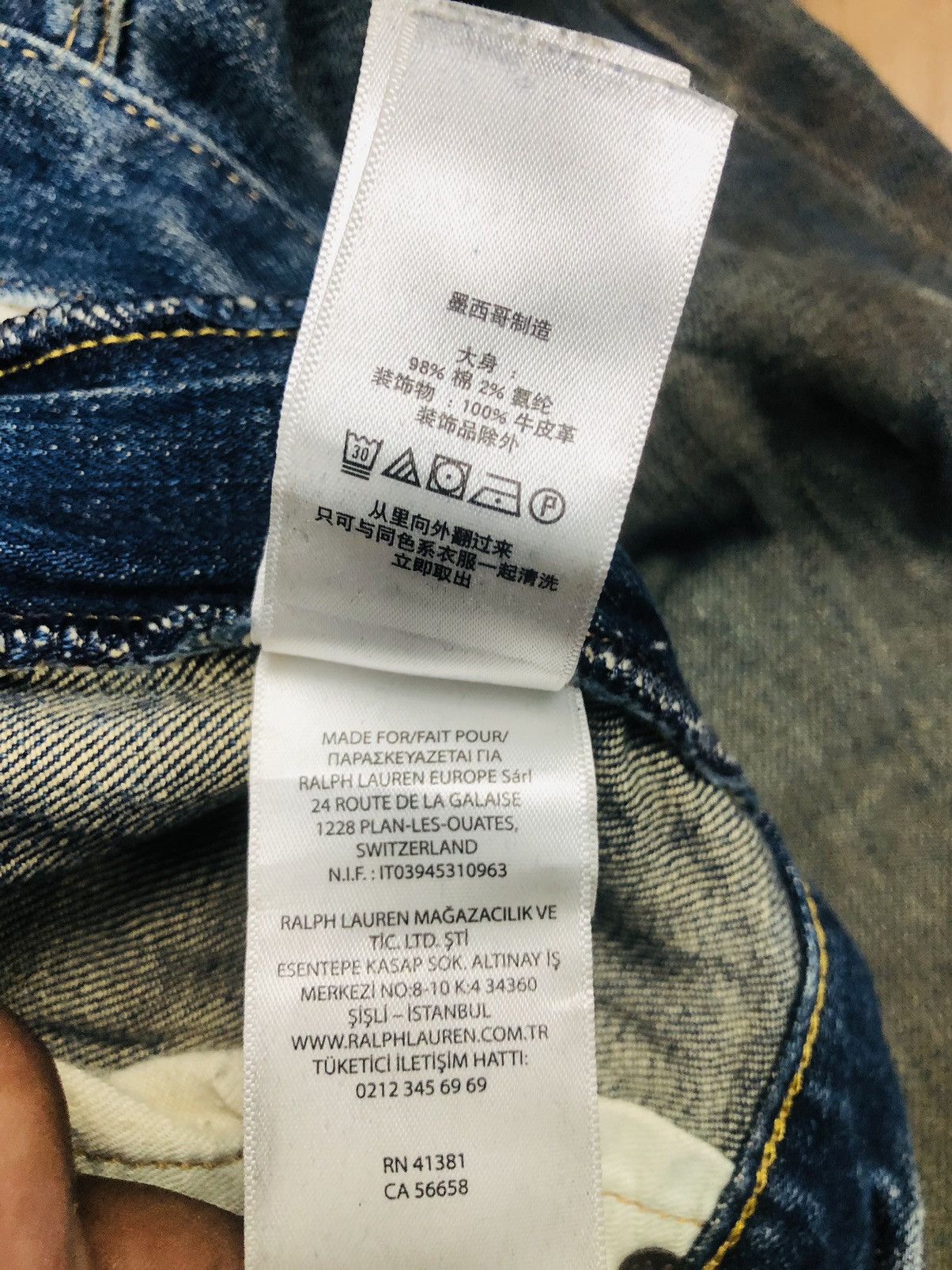 Polo Ralph Lauren Polo Ralph Lauren The Sullivan Slim Distressed Denim (37) Size US 30 / EU 46 - 17 Thumbnail
