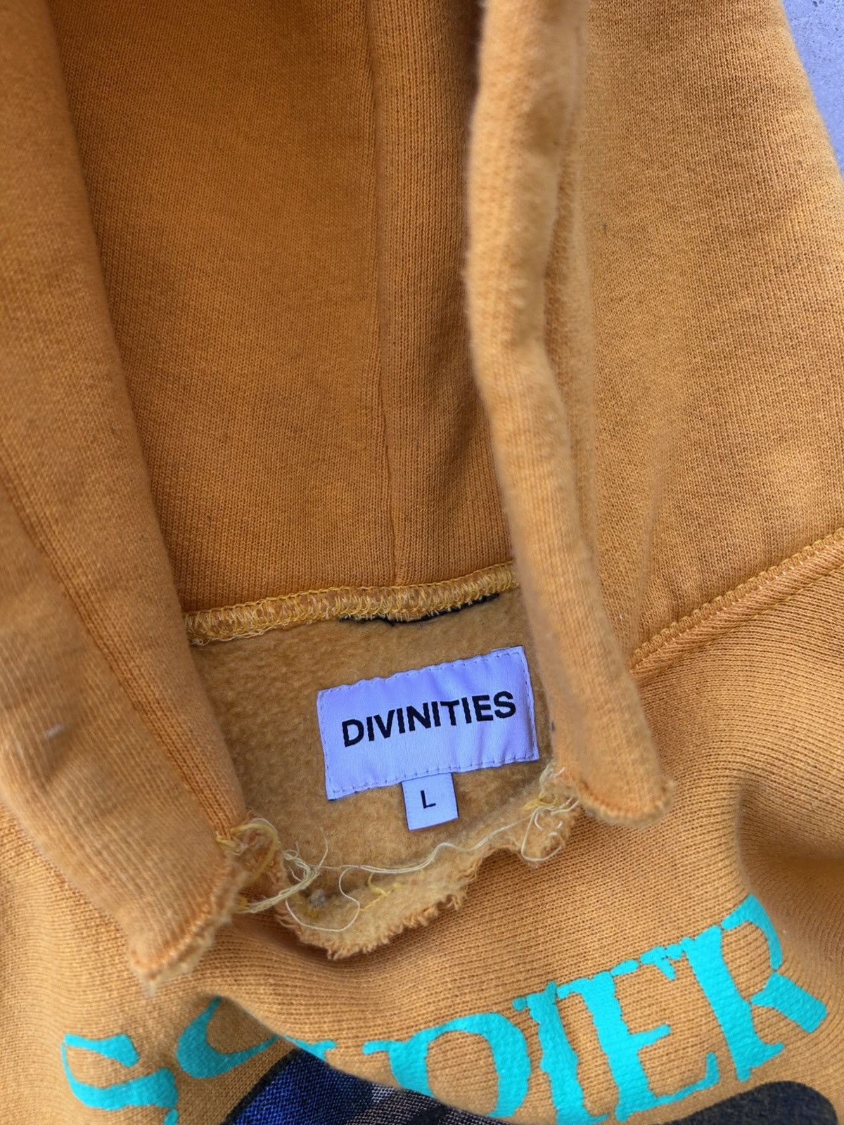 DIVINITIES × Rap Tees Rare Divinities Sade Soldier Of Love Reverse Weave Hoodie Size US L / EU 52-54 / 3 - 5 Thumbnail