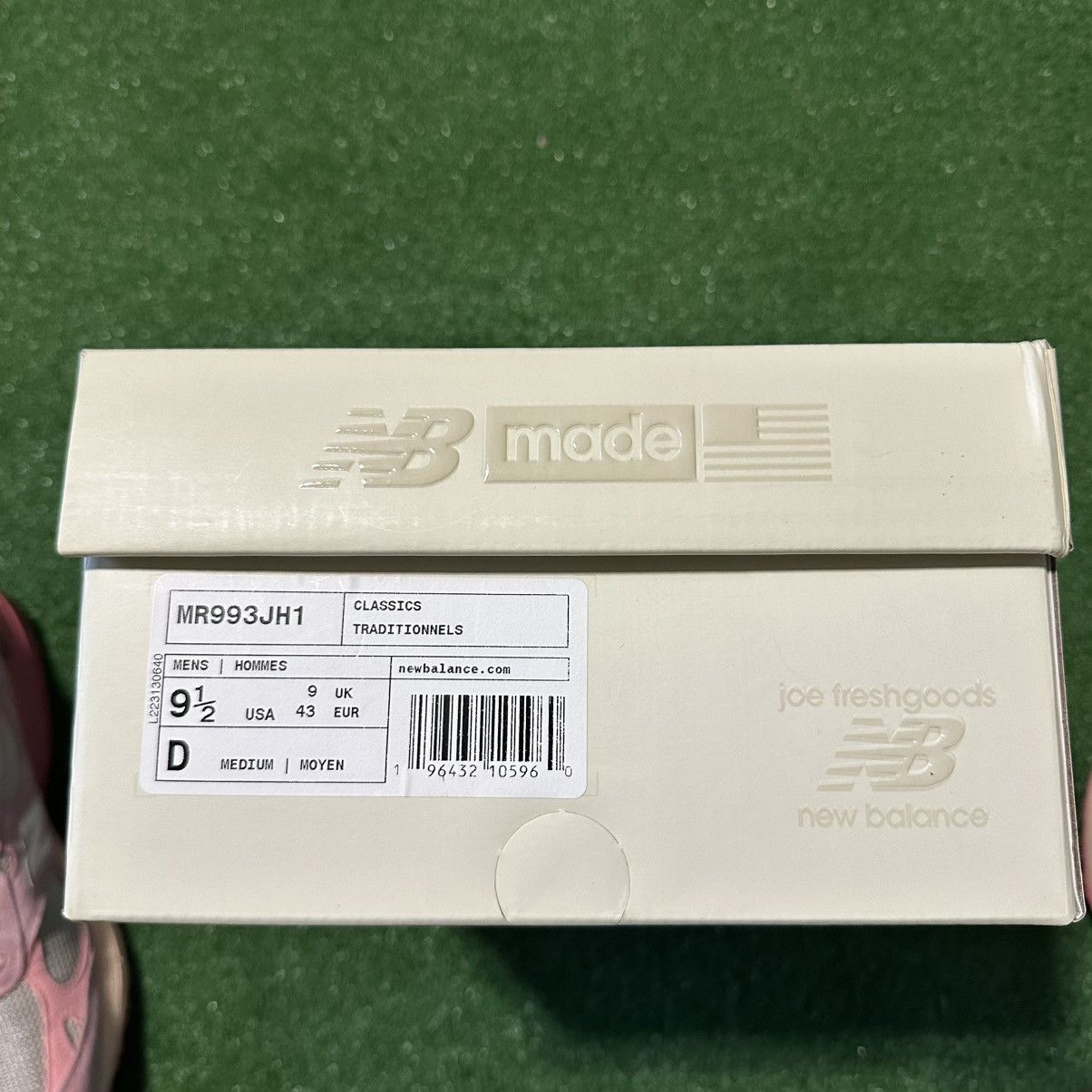 Joe Freshgoods × New Balance Joe FreshGoods New Balance 993 Powder Pink Size US 9.5 / EU 42-43 - 12 Thumbnail