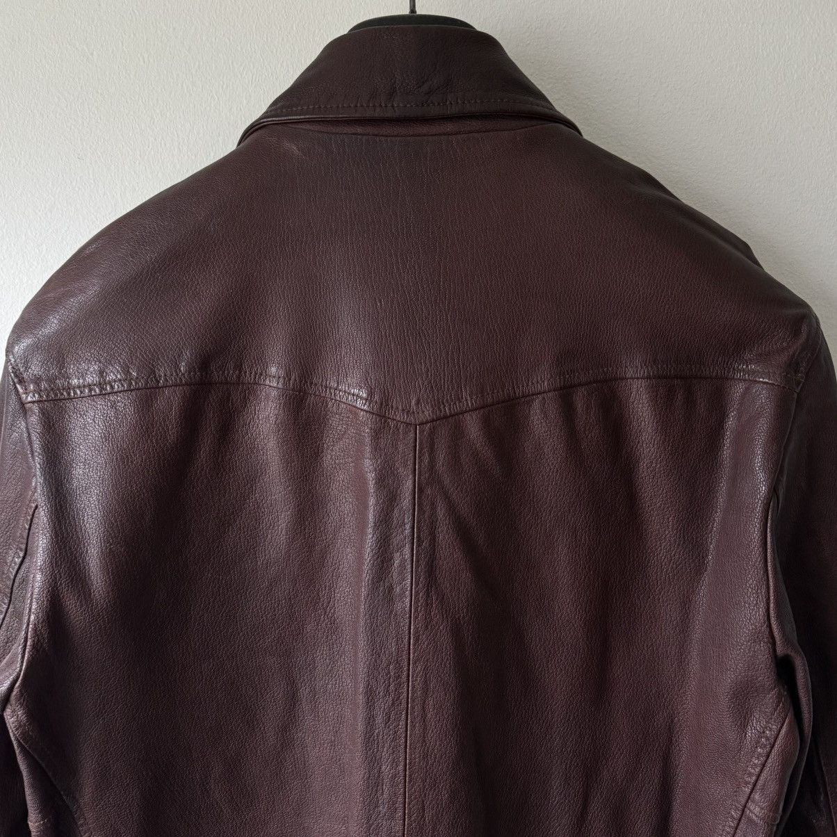 Dolce & Gabbana Dolce & Gabbana SS2006 Goat Leather Zip-Up Blouson Jacket Size US L / EU 52-54 / 3 - 6 Thumbnail