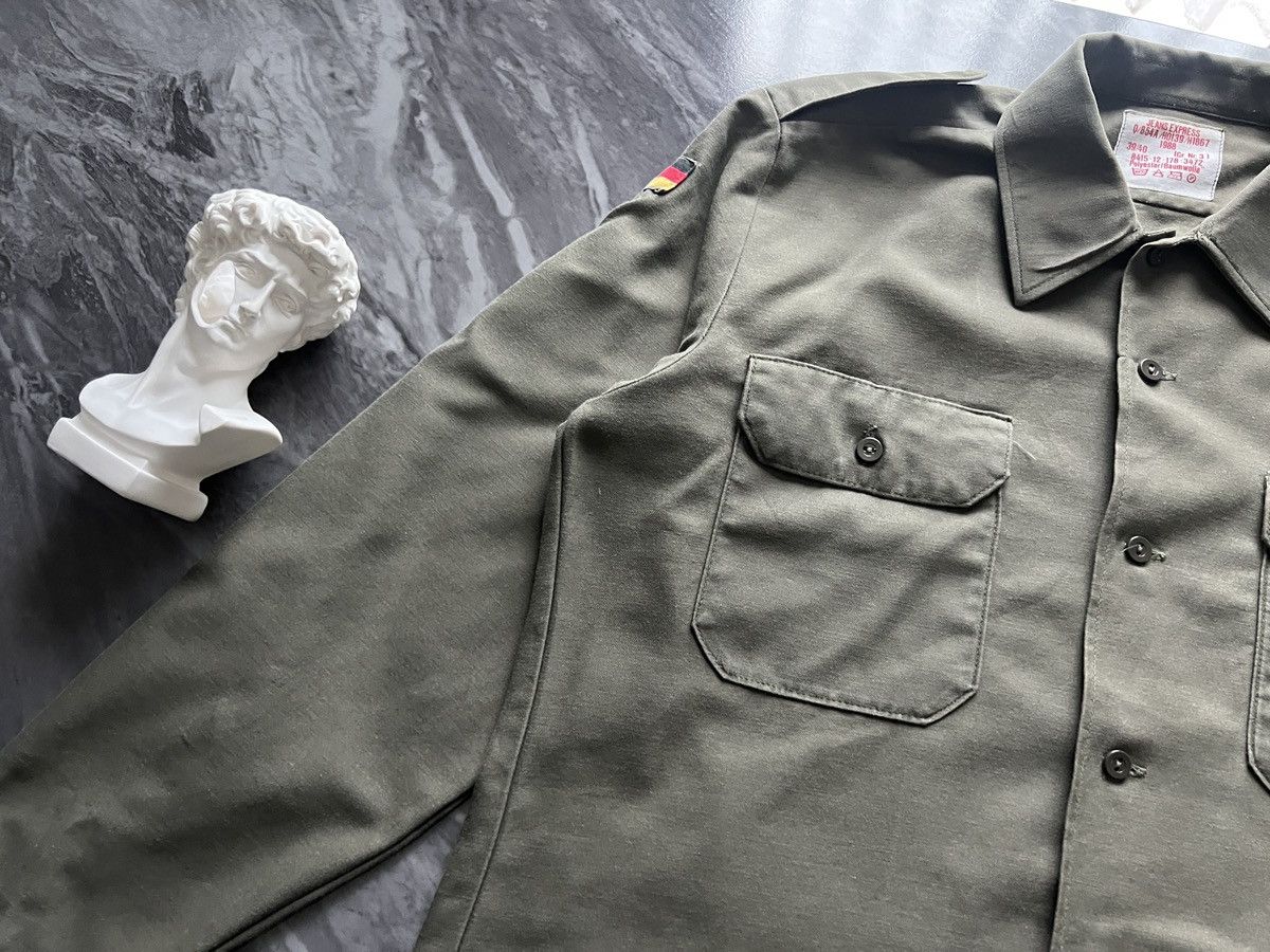 Vintage Vintage : Military German Army Solider Uniform Size US L / EU 52-54 / 3 - 3 Thumbnail