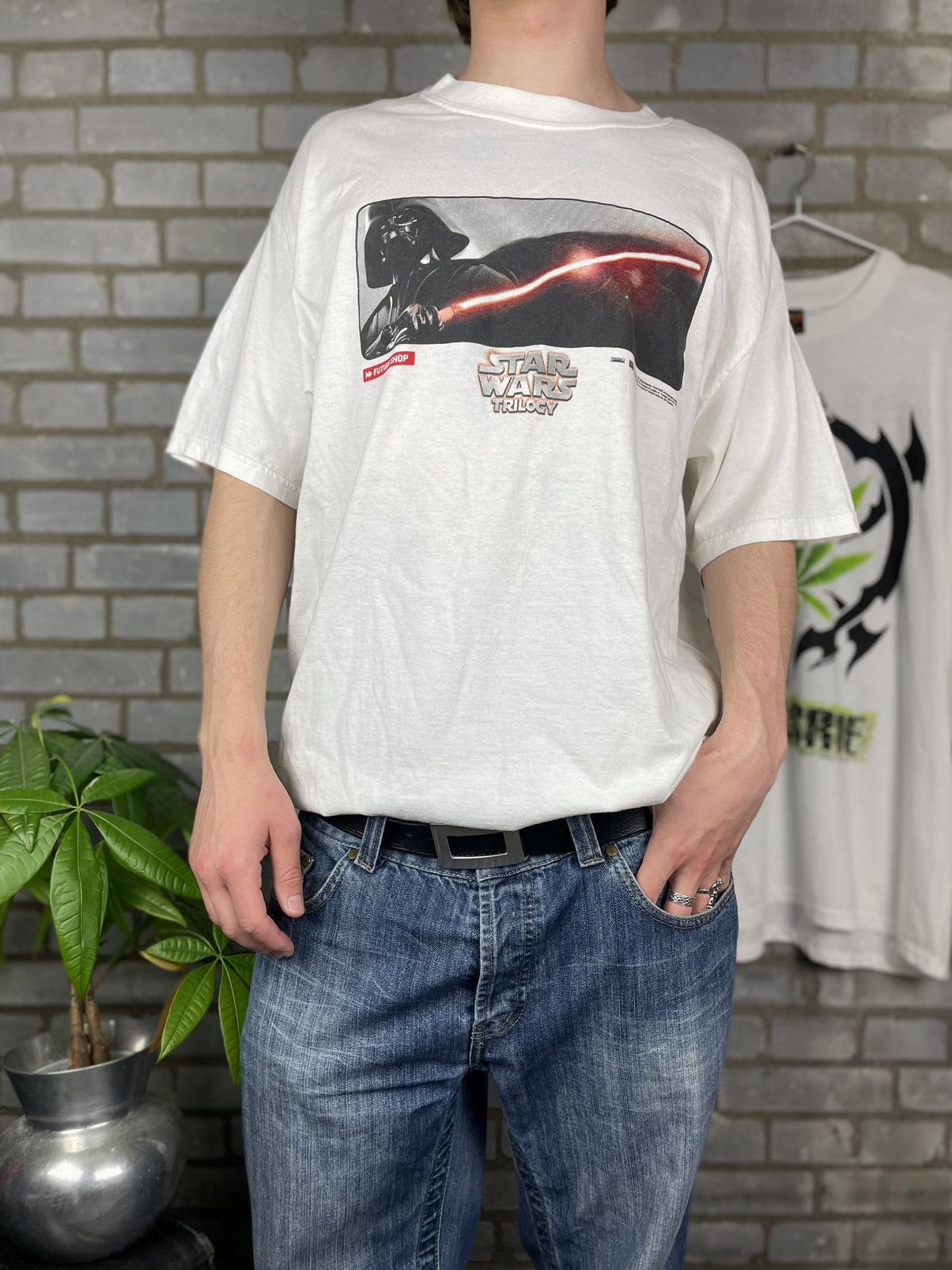 Star Wars × Vintage Star Wars Trilogy Promo Revenge of the Sith 2004 T-shirt Size US L / EU 52-54 / 3 - 2 Thumbnail