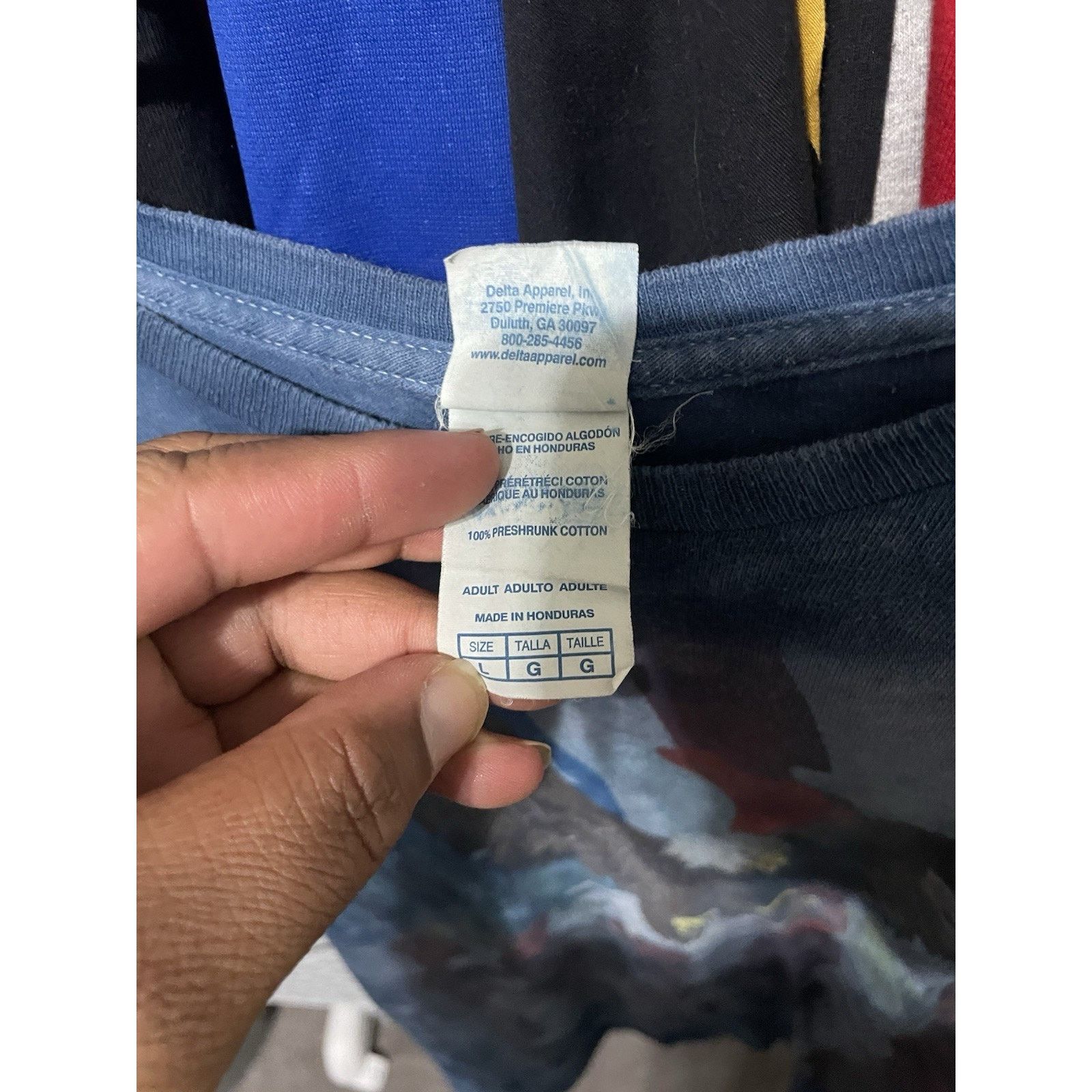 The Mountain Size L-VTG Y2K Bald Eagle American Flag AOP Rare 4th Of July Size US L / EU 52-54 / 3 - 4 Thumbnail