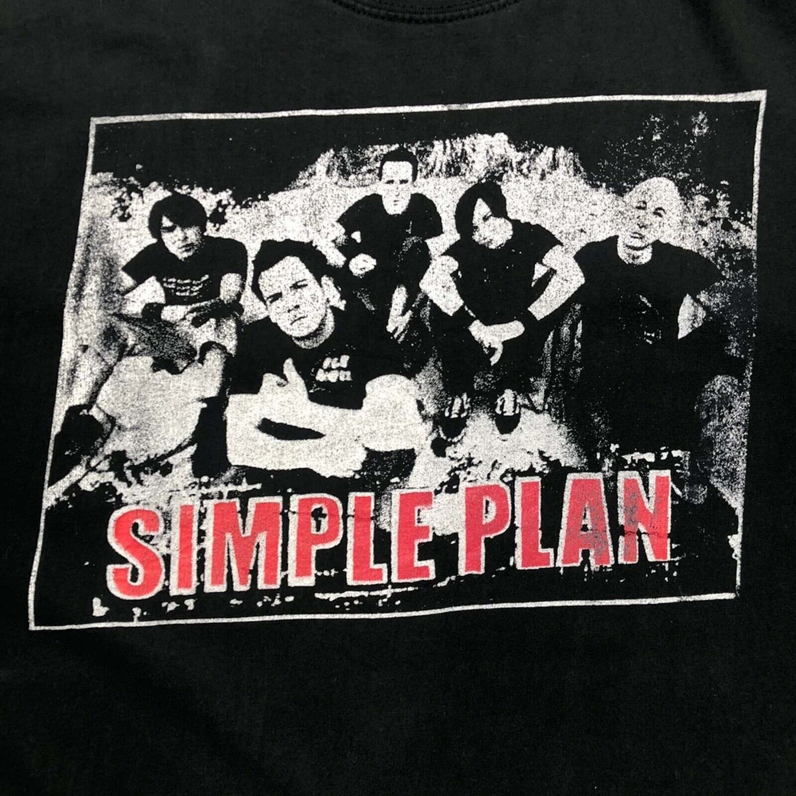 Band Tees × Vintage Vintage Y2K Simple Plan T Shirt Medium Rock Band Graphic Tee Size US M / EU 48-50 / 2 - 2 Thumbnail