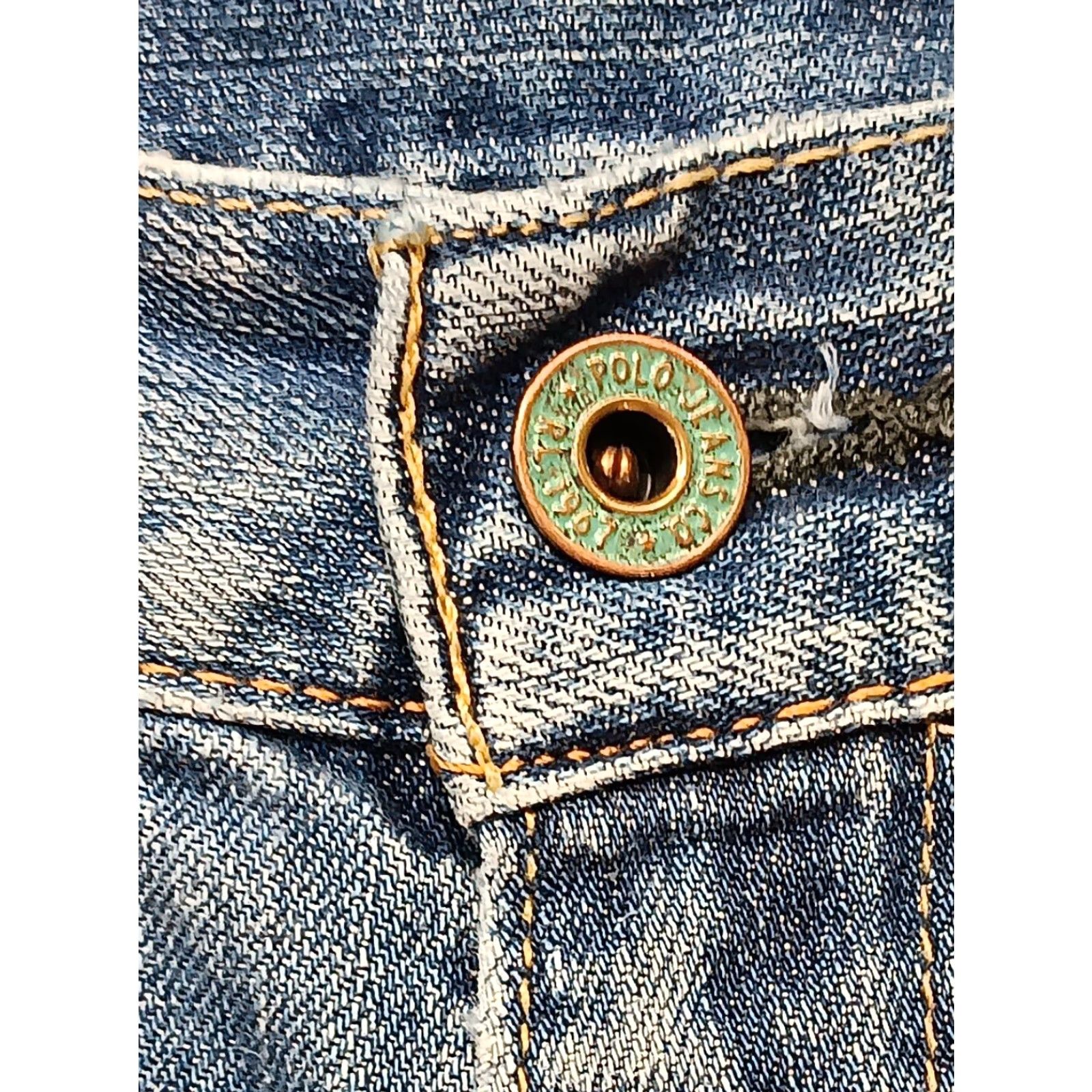 Polo Ralph Lauren Polo Ralph Lauren RL Jeans Men's 34x30 Denim Hayden Straight Medium Wash Jeans Straight Men 34 Regular Blue Not Vintage Size US S / EU 44-46 / 1 - 6 Thumbnail