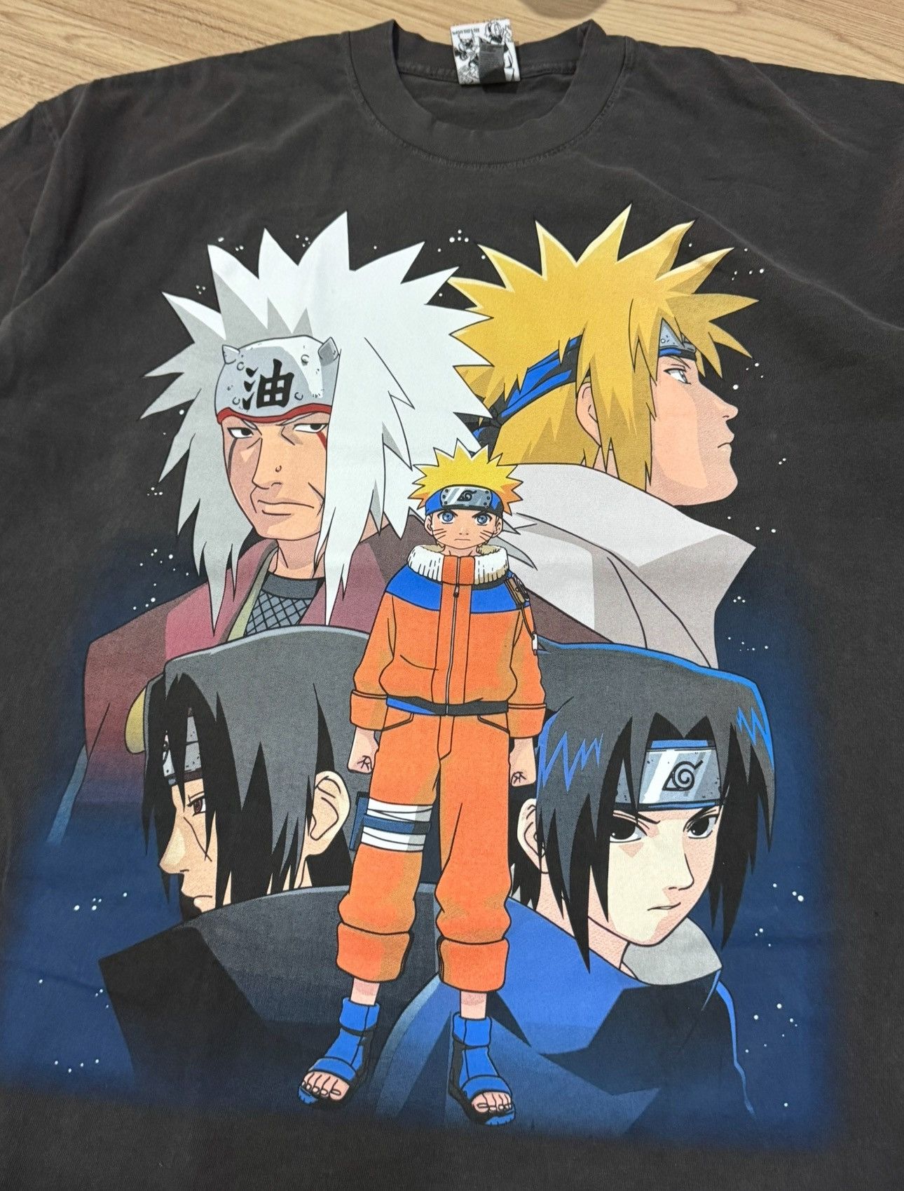 Japanese Brand × Vintage Naruto Shippuden T Shirt XL Size US XL / EU 56 / 4 - 2 Thumbnail