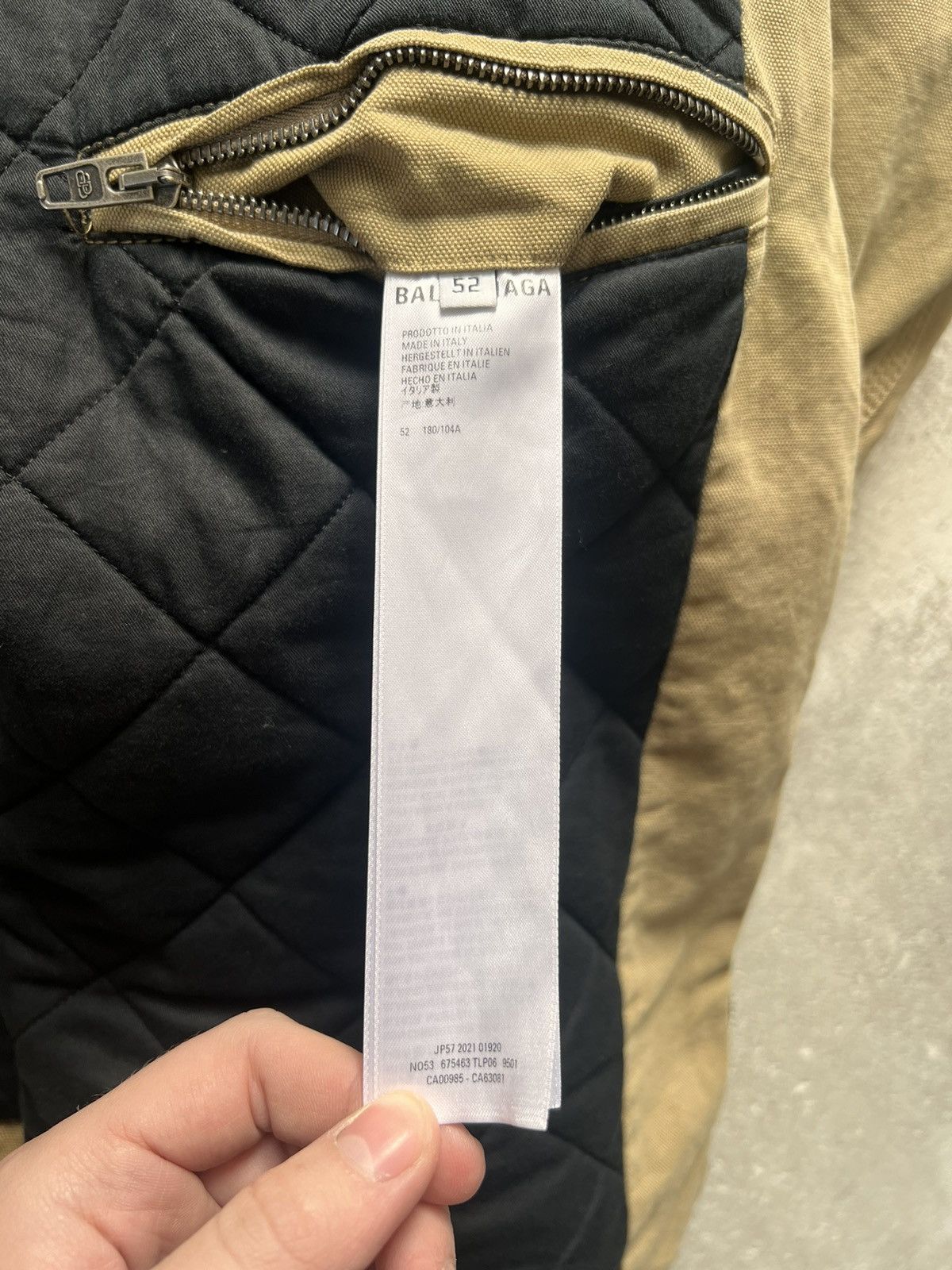 Balenciaga Balenciaga Worker Jacket Canvas Size US L / EU 52-54 / 3 - 19 Thumbnail