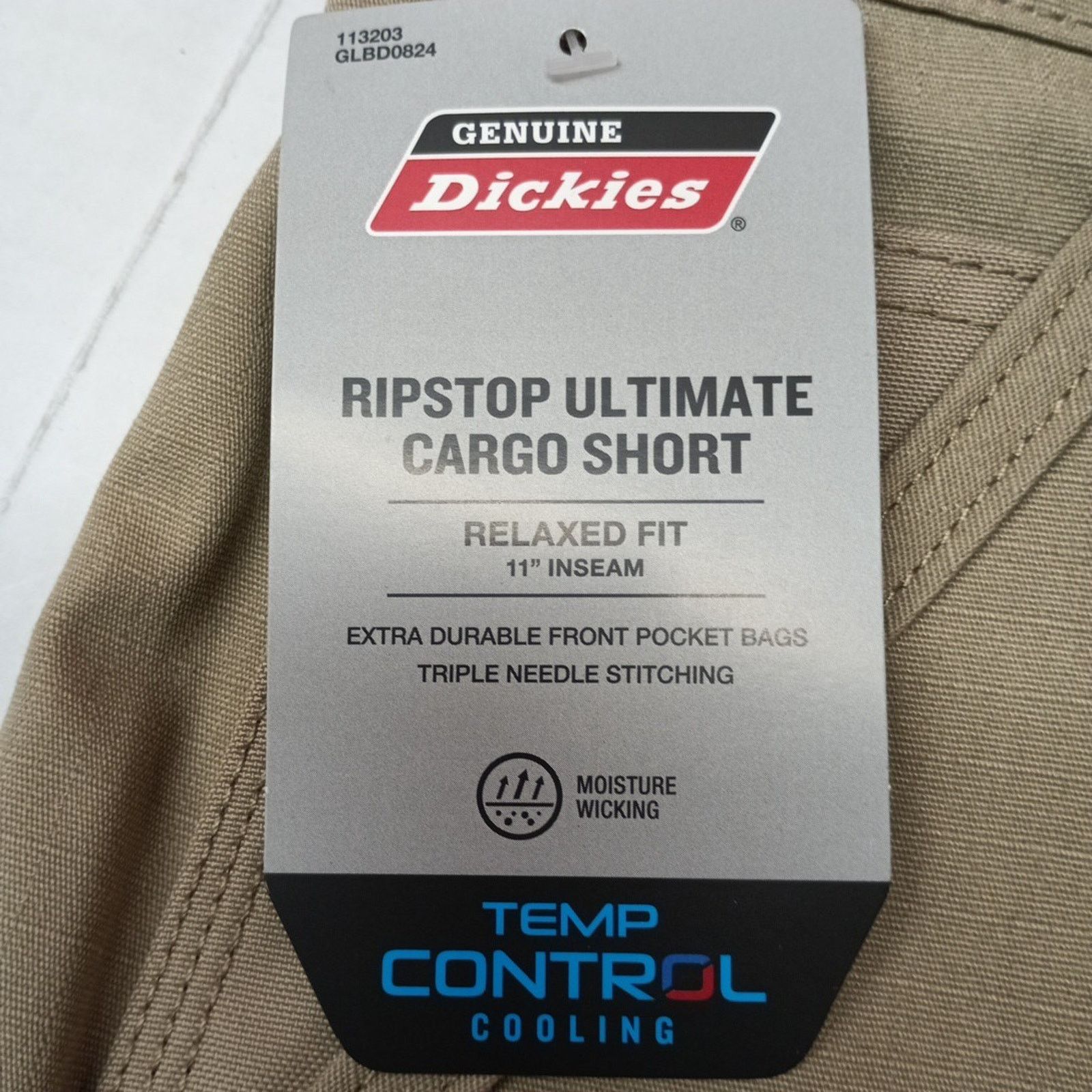 Dickies Dickies Ripstop Cargo Shorts Men’s Size 36 Beige Relaxed Fit Size US 36 / EU 52 - 2 Thumbnail