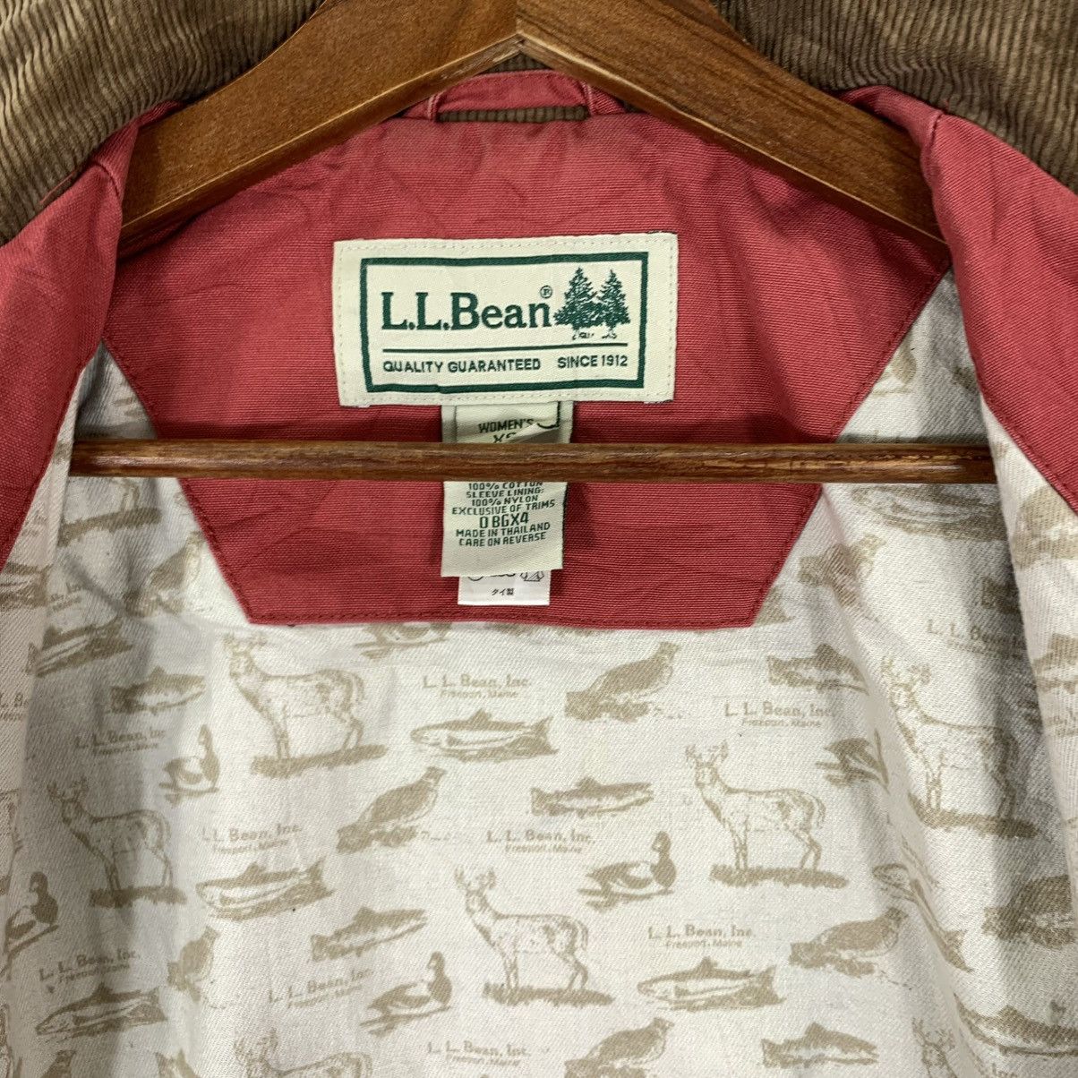L.L. Bean × Vintage VINTAGE L.L. BEAN DUCK CANVAS HUNTING JACKET Size XS / US 0-2 / IT 36-38 - 10 Thumbnail