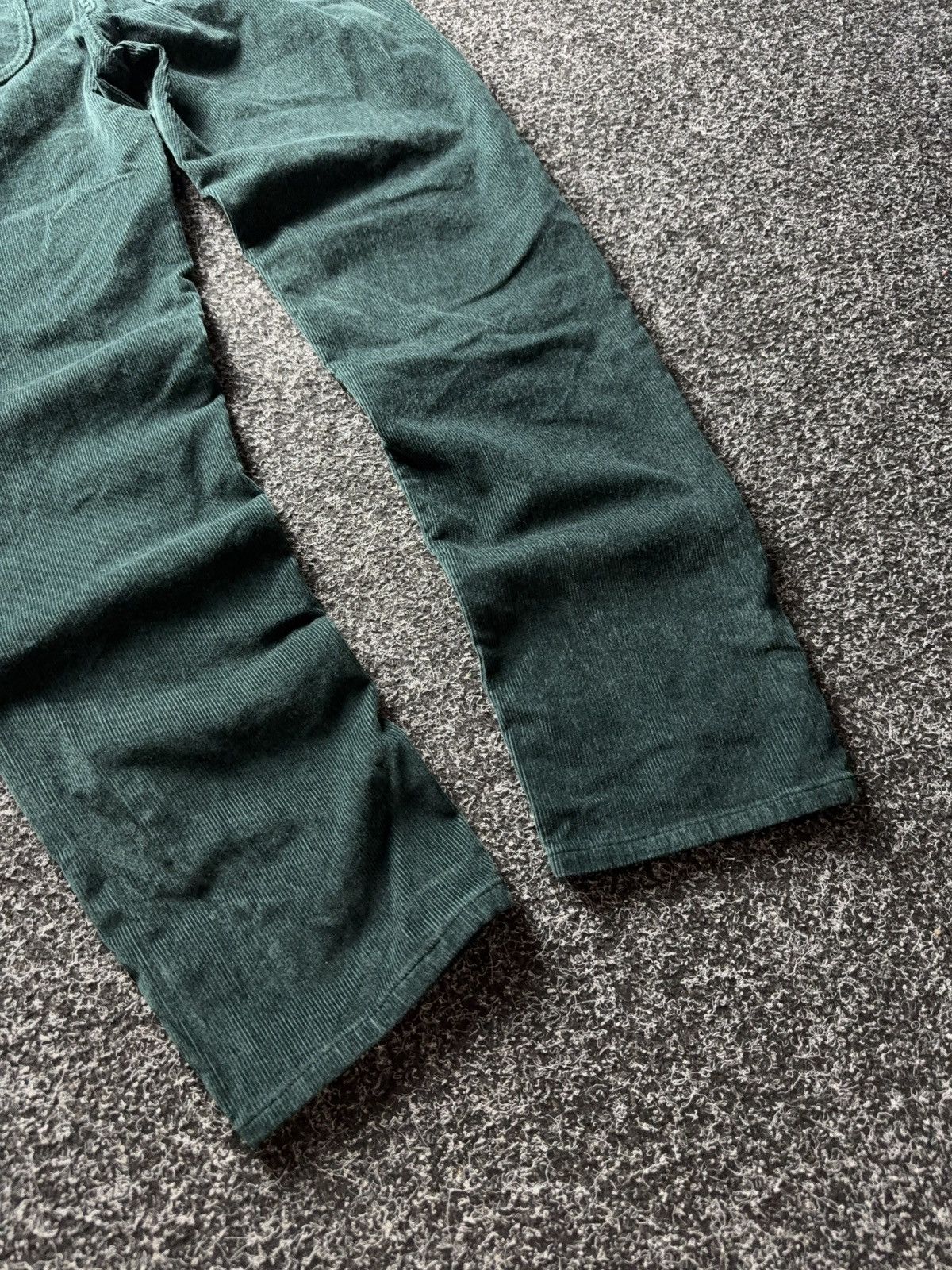 Lee 00s Lee CAROL Corduroy Pants Green Straight Y2K Women W27 Size 27" / US 4 / IT 40 - 11 Thumbnail