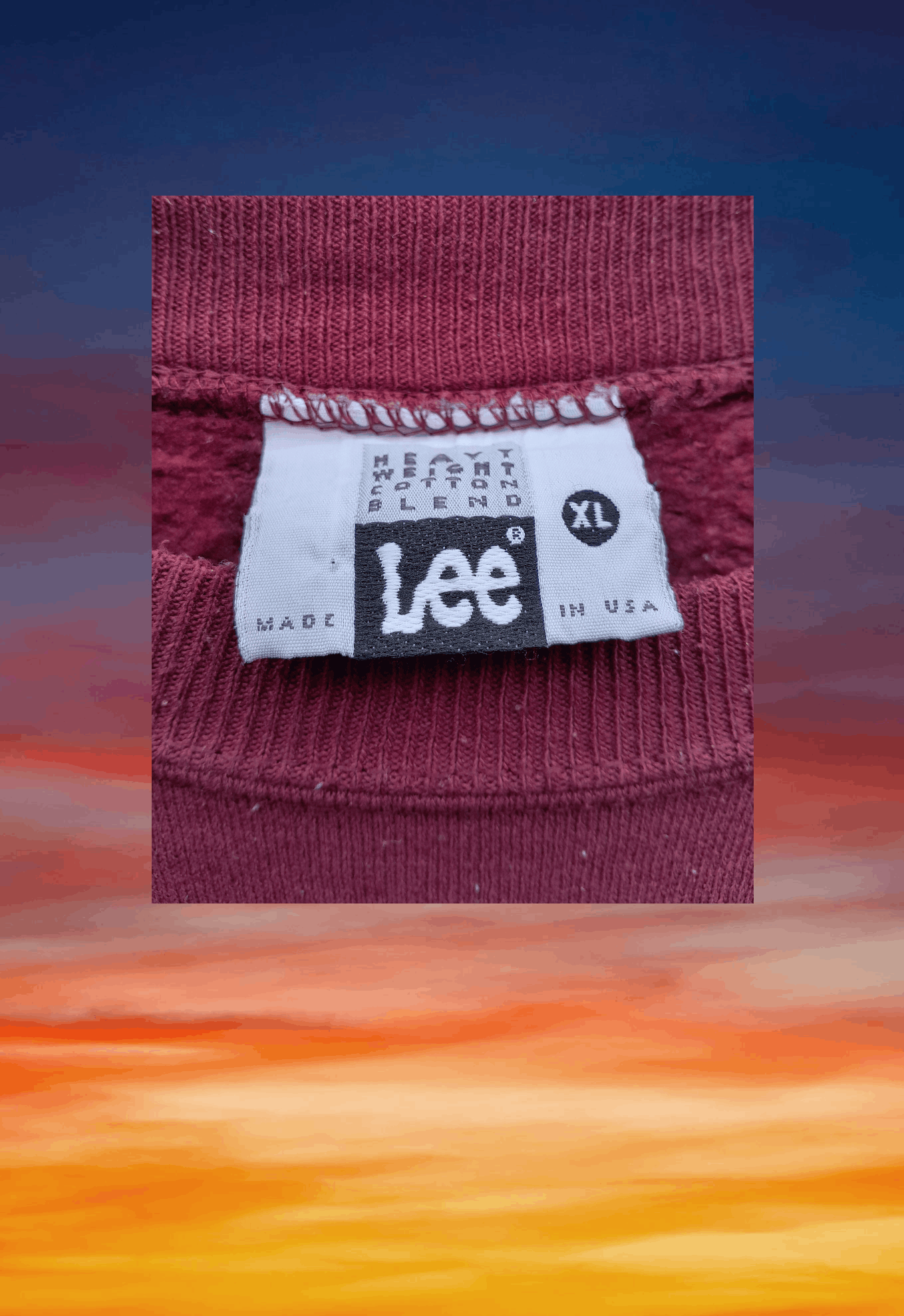 Lee Vintage 90s Streetwear Lee blank sweatshirt rap tee style Size US XL / EU 56 / 4 - 6 Thumbnail