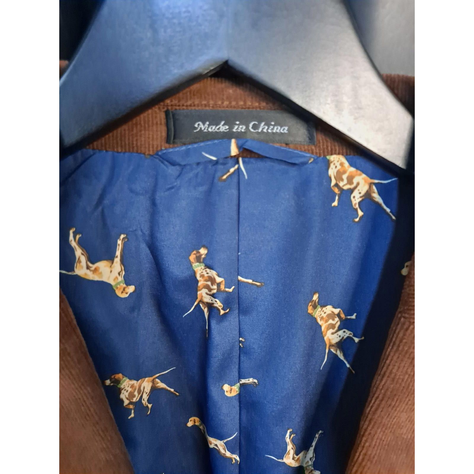 Lauren Ralph Lauren Lauren Ralph Lauren Brown Corduroy Blazer with Reinforced El Size 46R - 4 Thumbnail