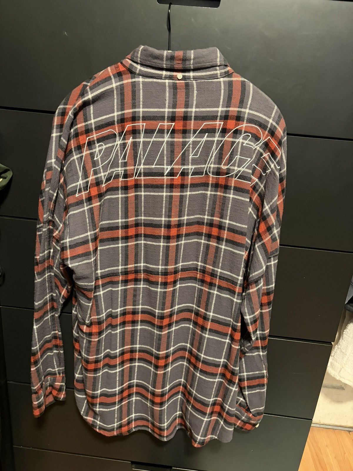 Palace Palace Back Drop Shirt - Grey Large Size US L / EU 52-54 / 3 - 4 Thumbnail