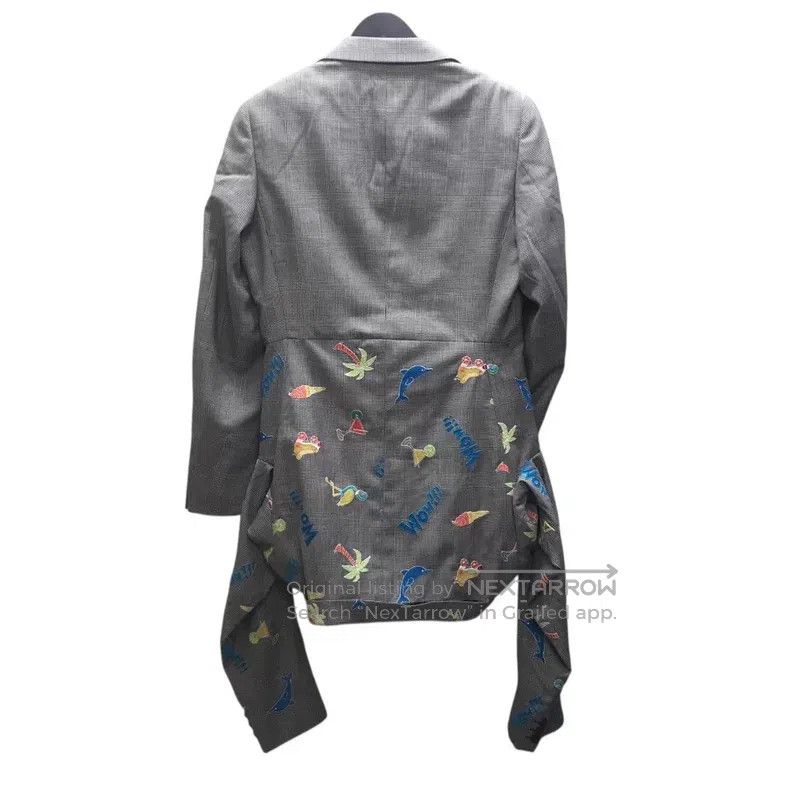 Comme des Garcons Comme des Garcons Embroidered Distortion Jacket Size US S / EU 44-46 / 1 - 3 Thumbnail
