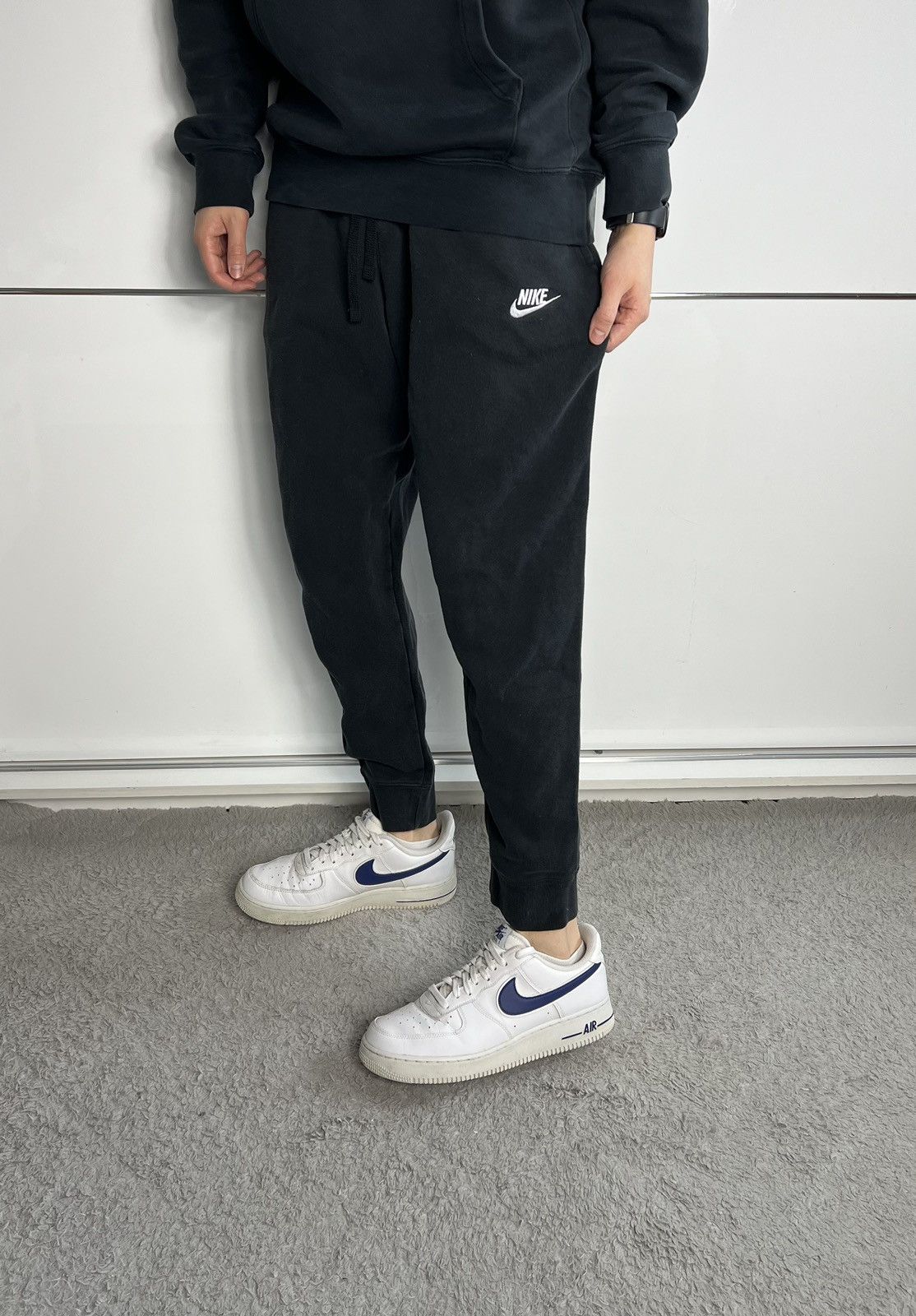 Nike Pants Nike small logo y2k black Size US 32 / EU 48 - 1 Thumbnail