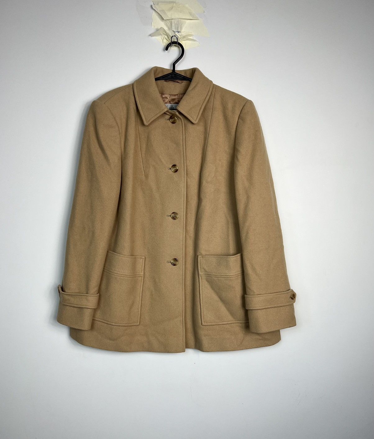 Aquascutum Jacket / Coat Aquascutum Pure New Wool made inunited kingdom Size L / US 10 / IT 46 - 2 Thumbnail