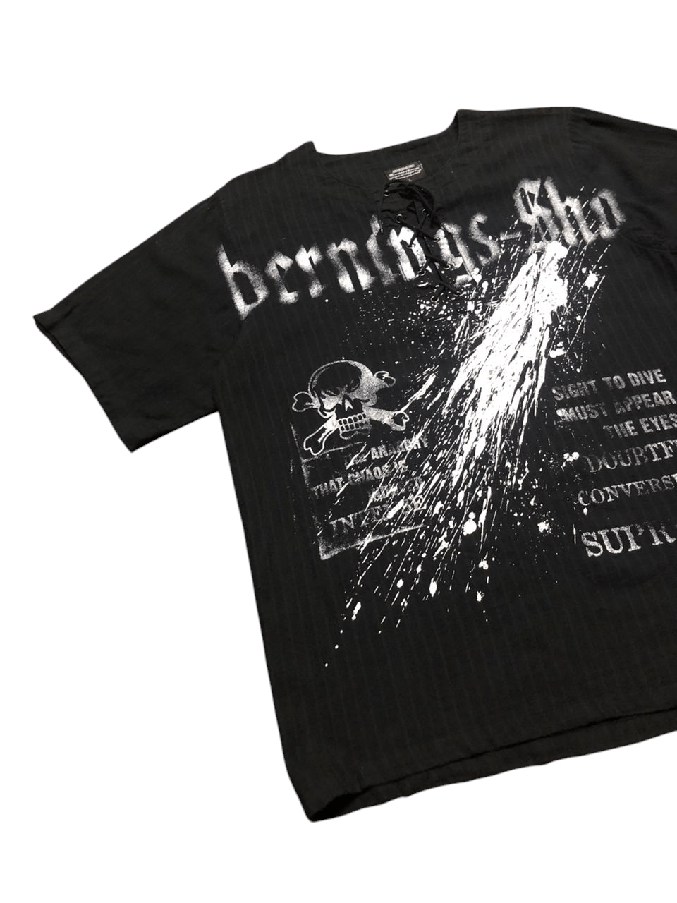 Japanese Brand RARE💥Burning Sho The Anarchy Black Shirt Size US M / EU 48-50 / 2 - 5 Thumbnail
