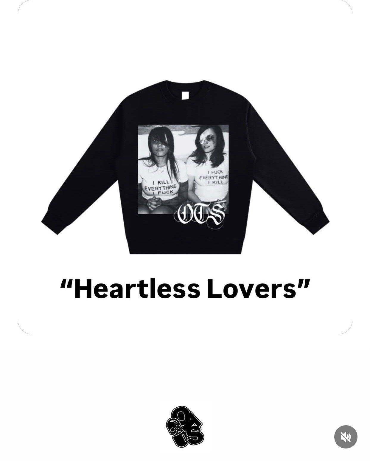 Other OFFTHESHITS (HeartLess Lovers) CREW NECK Size US L / EU 52-54 / 3 - 1 Thumbnail