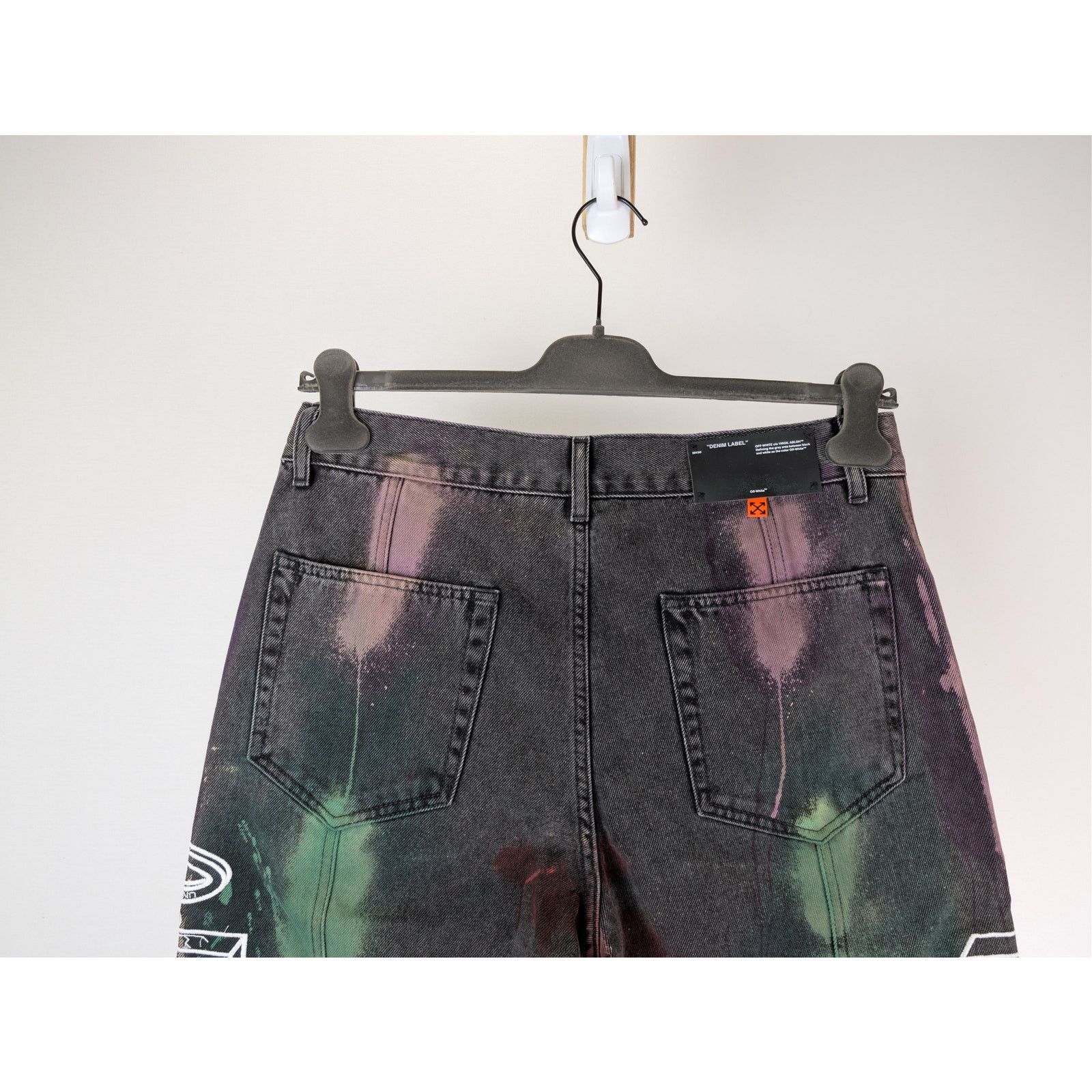 Off-White o1rshd1 Flared Jean in Multicolor Size US 32 / EU 48 - 13 Thumbnail