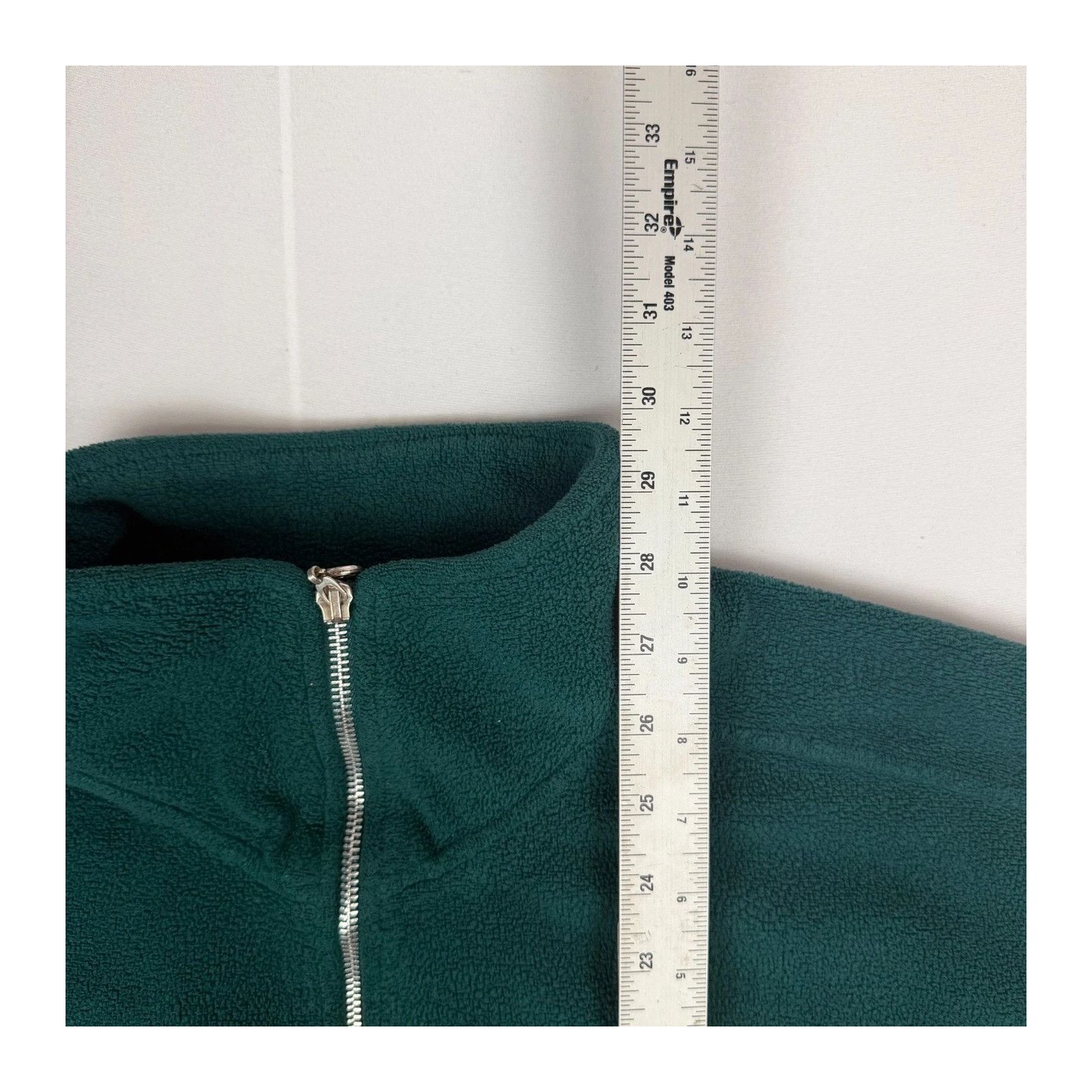 Vintage Vintage 90s Champs Sports Quarter Zip Fleece XL Forest Green Size US XL / EU 56 / 4 - 2 Thumbnail