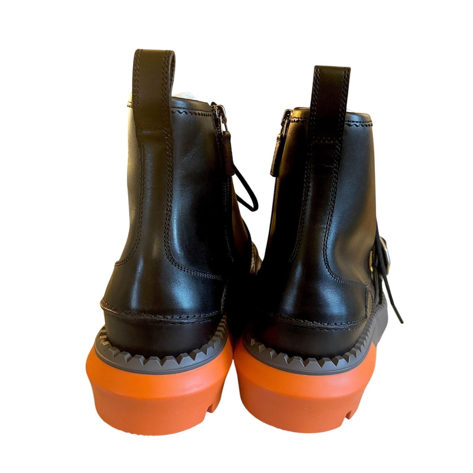 Gucci Gucci NWB Balck and Orange Lace Up Boot Buckle Size US 11 / EU 44 - 5 Thumbnail