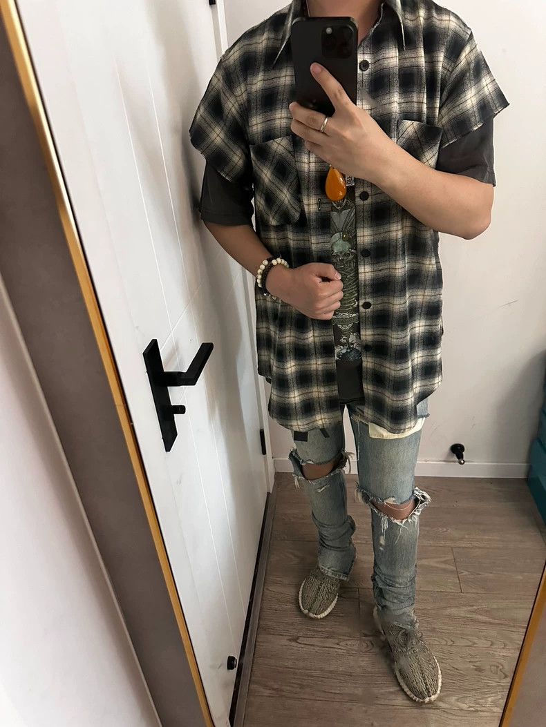 Fear of God Fear of God Limited black and white shoulder shirt Size US M / EU 48-50 / 2 - 8 Thumbnail