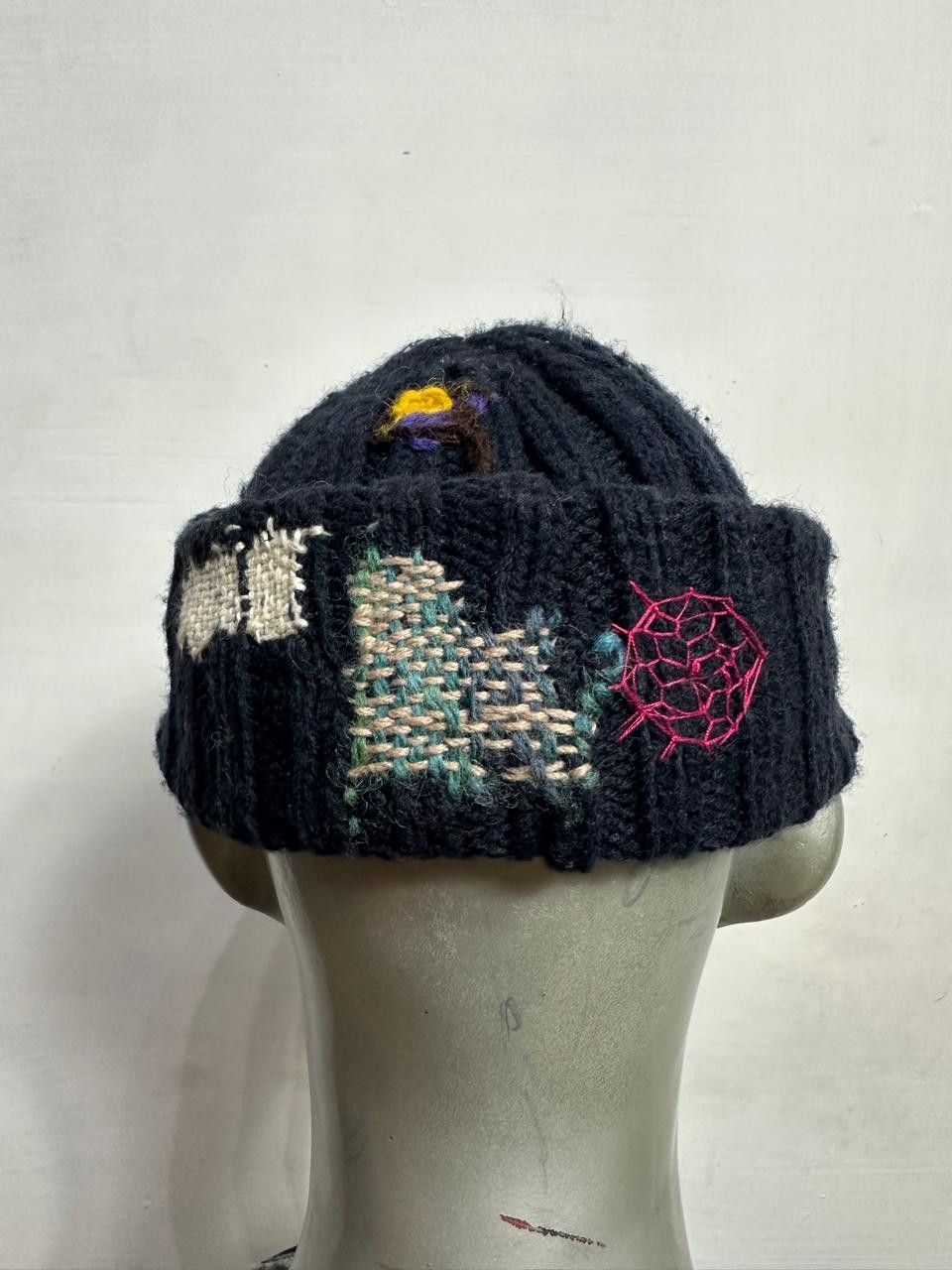 Handmade Custom Nice Design Art Beanie Hats Size ONE SIZE - 6 Thumbnail
