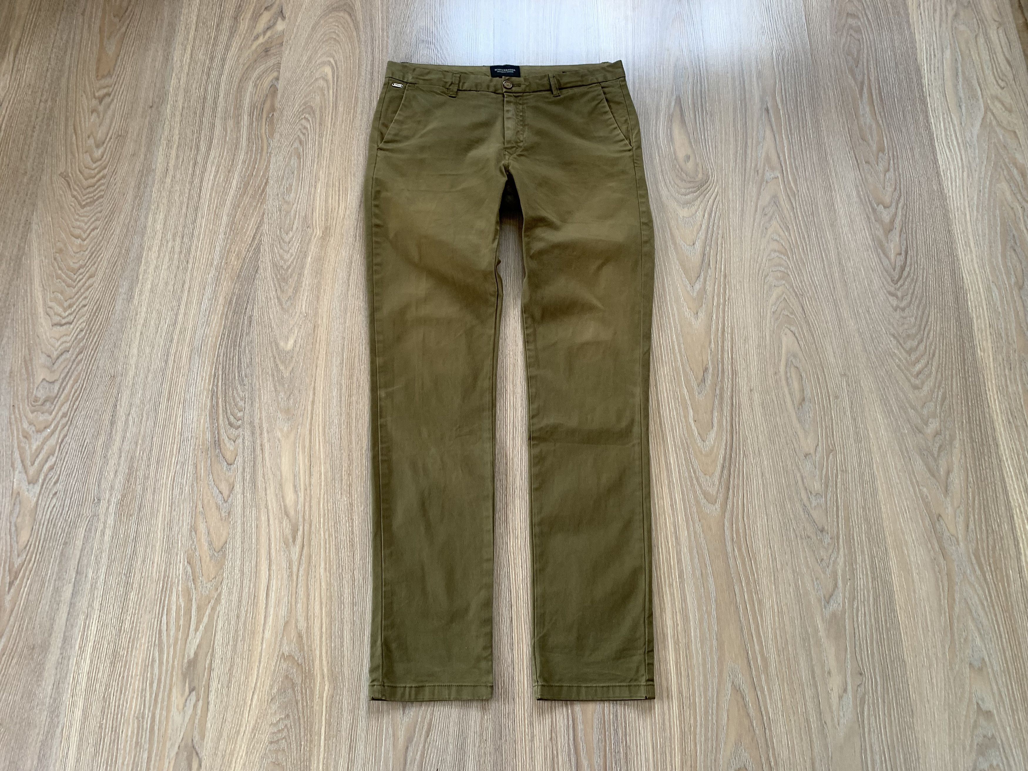 Scotch & Soda Scotch & Soda Stuart Casual Khaki Chino Pants Size US 30 / EU 46 - 1 Thumbnail