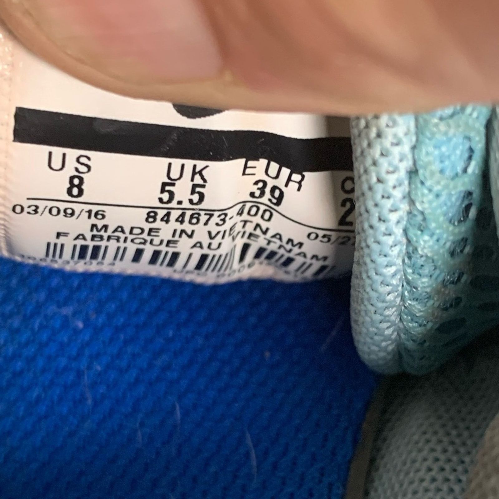 Nike NIKE WOMENS FLEX EXPERIENCE RN5 RUNNING SHOES SIZE 8 CLEAN Size US 8 / IT 38 - 6 Thumbnail